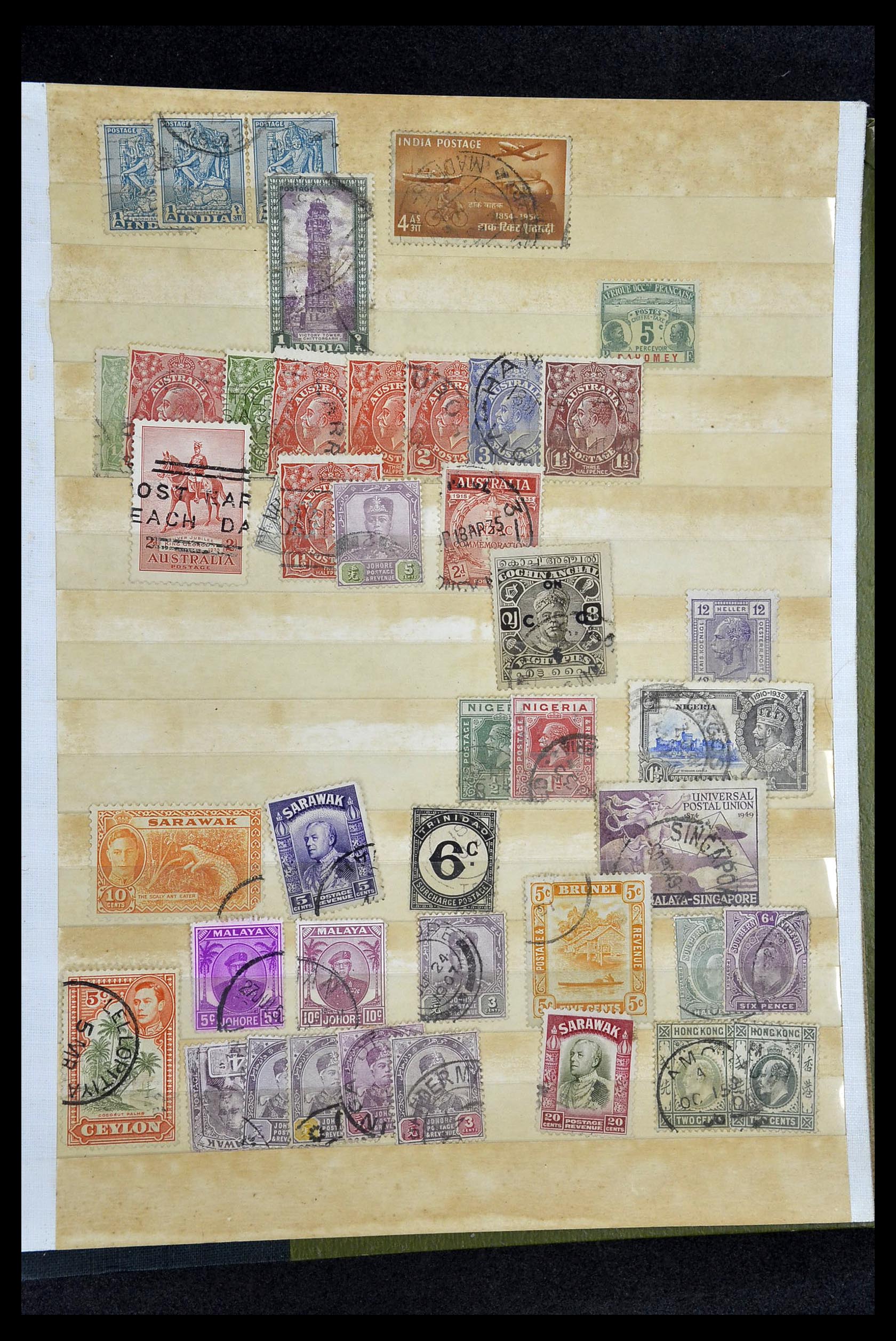 34944 259 - Postzegelverzameling 34944 Engelse koloniën 1860-1950.