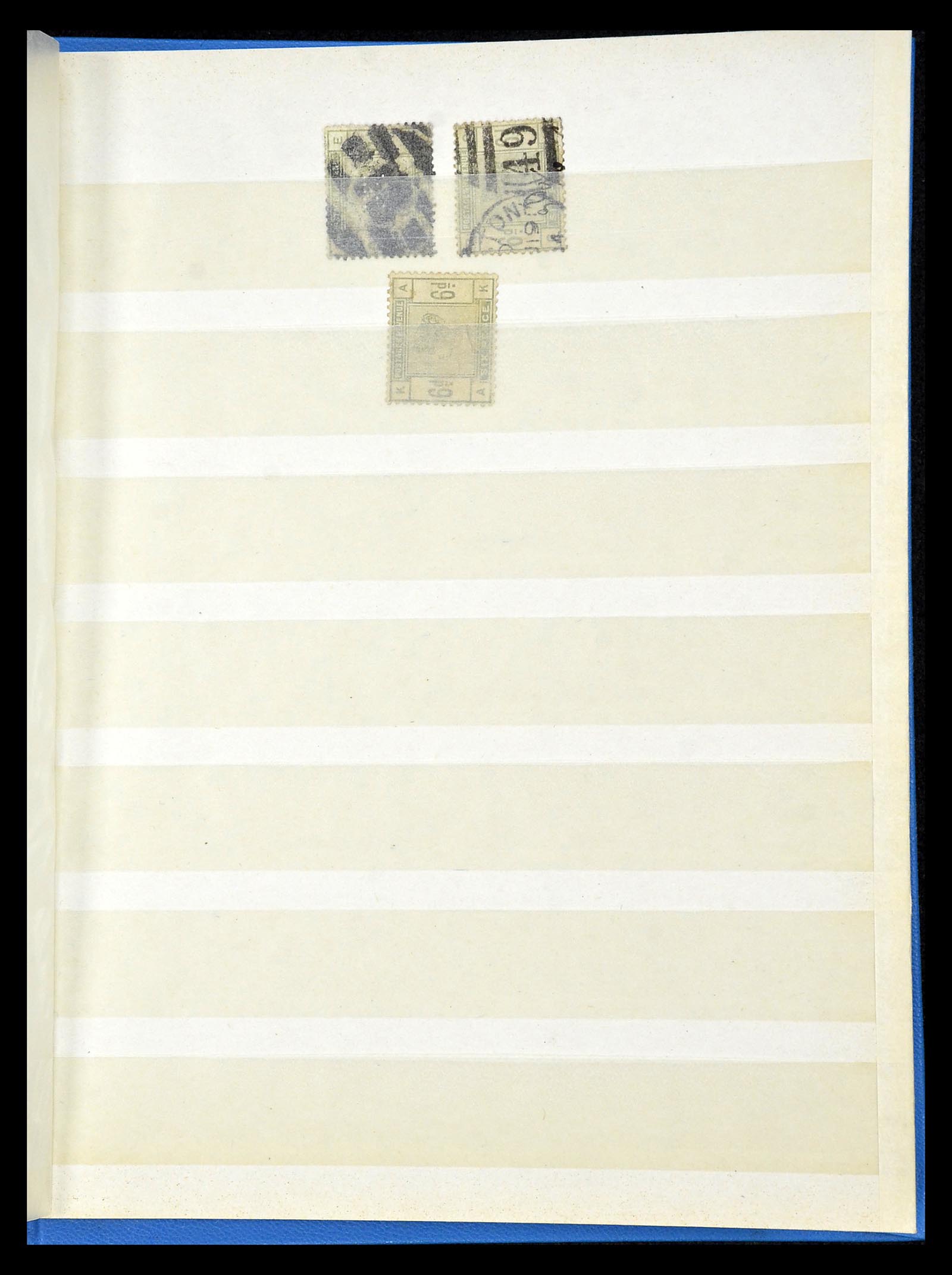 34945 045 - Postzegelverzameling 34945 Engeland 1883-1892.