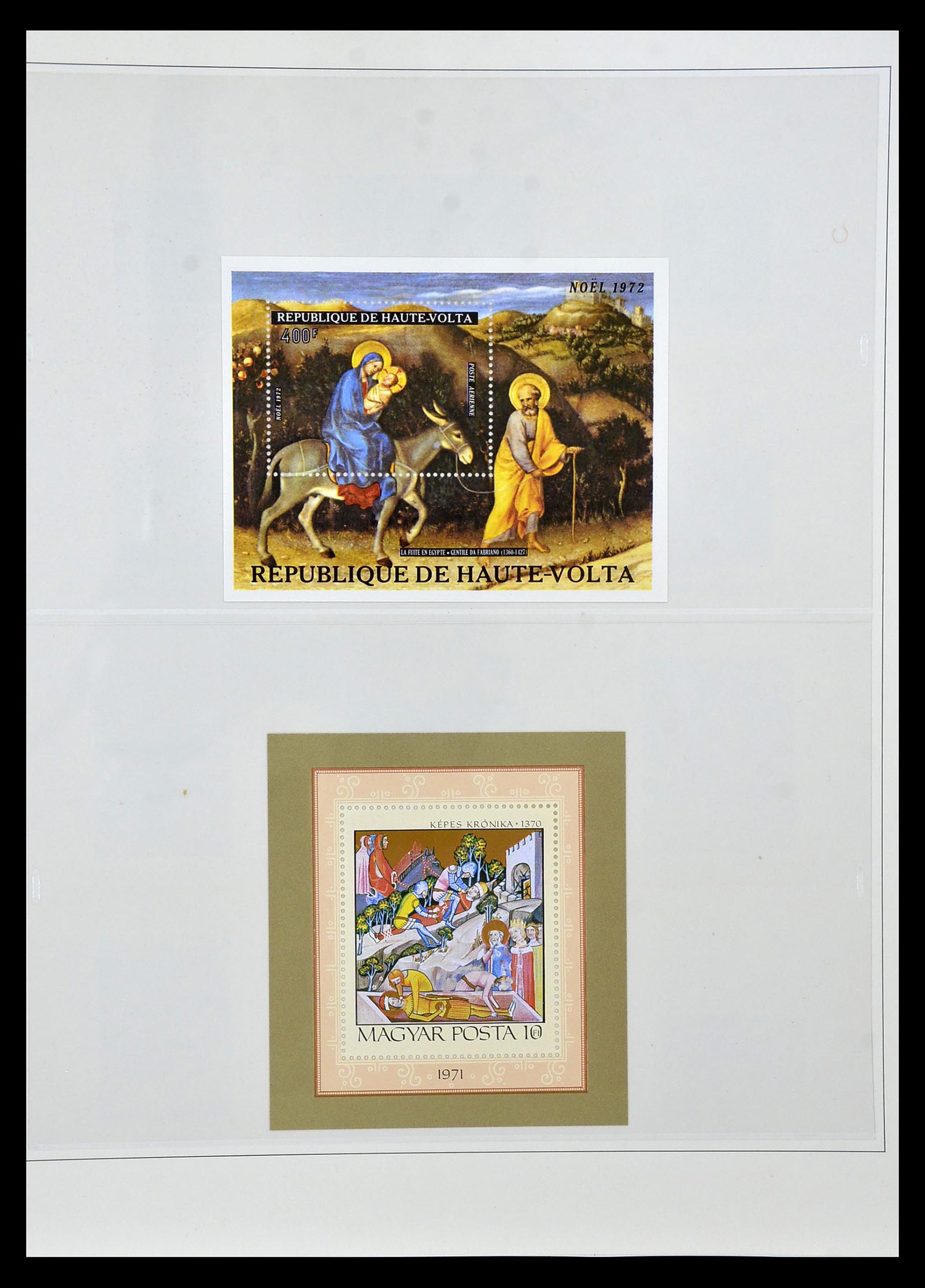 34946 019 - Stamp Collection 34946 Motief Kunst en Religie.