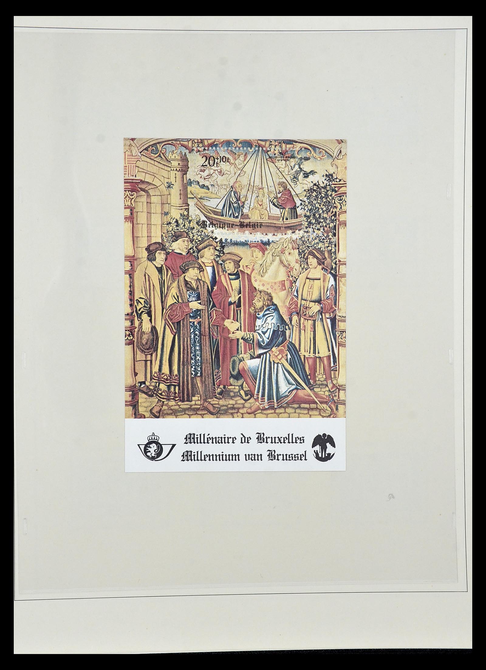 34946 034 - Postzegelverzameling 34946 Motief Kunst en Religie.