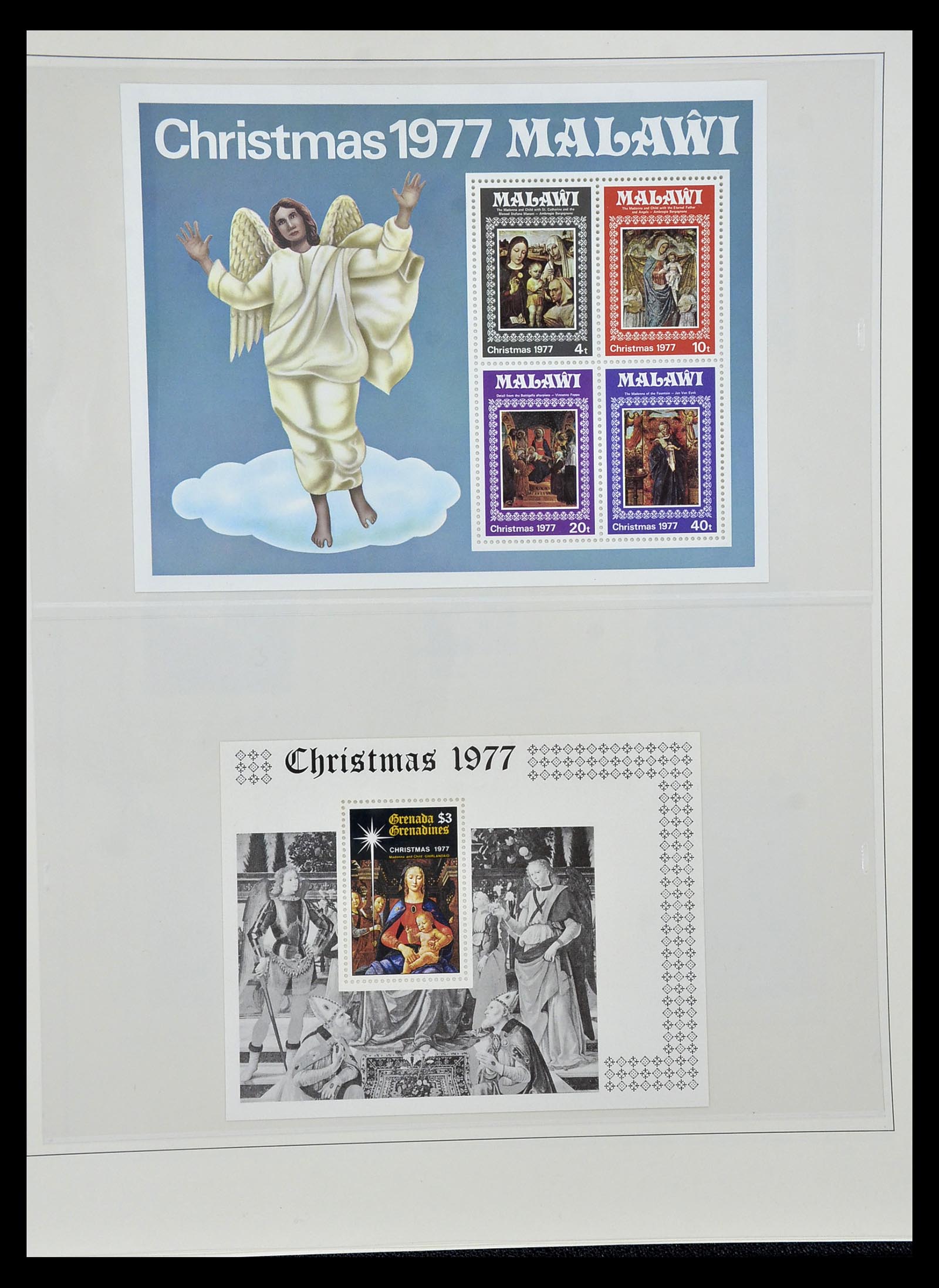 34946 047 - Stamp Collection 34946 Motief Kunst en Religie.