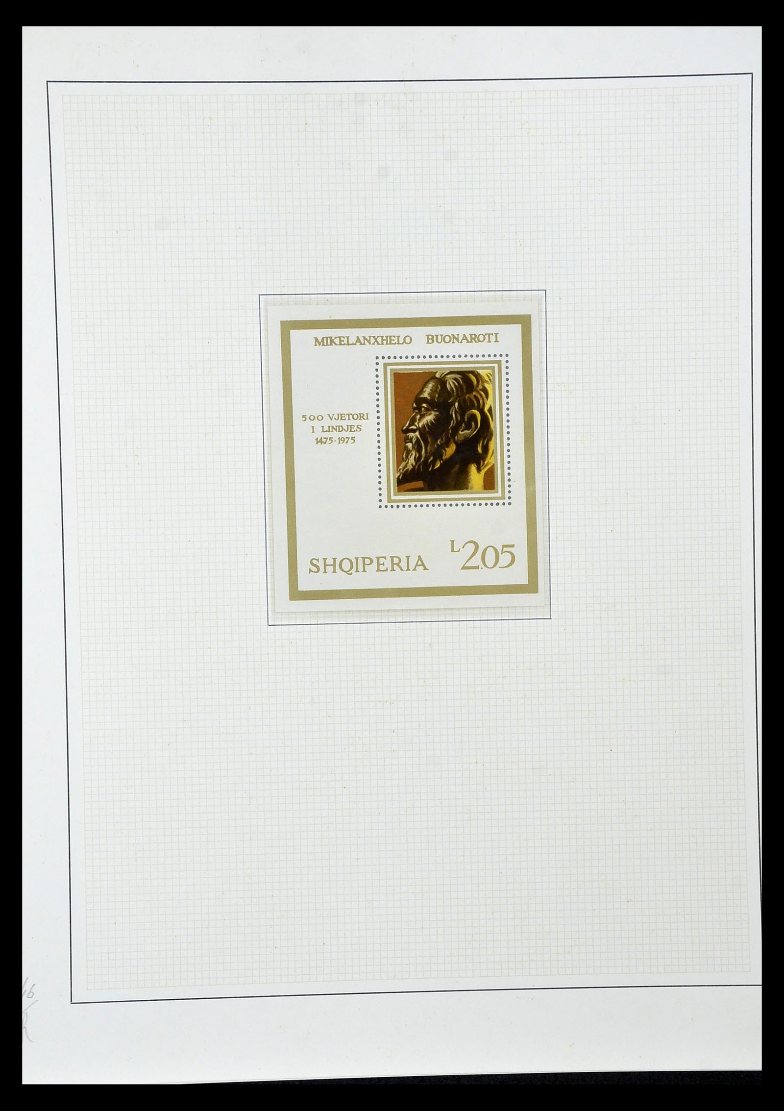 34946 079 - Stamp Collection 34946 Motief Kunst en Religie.