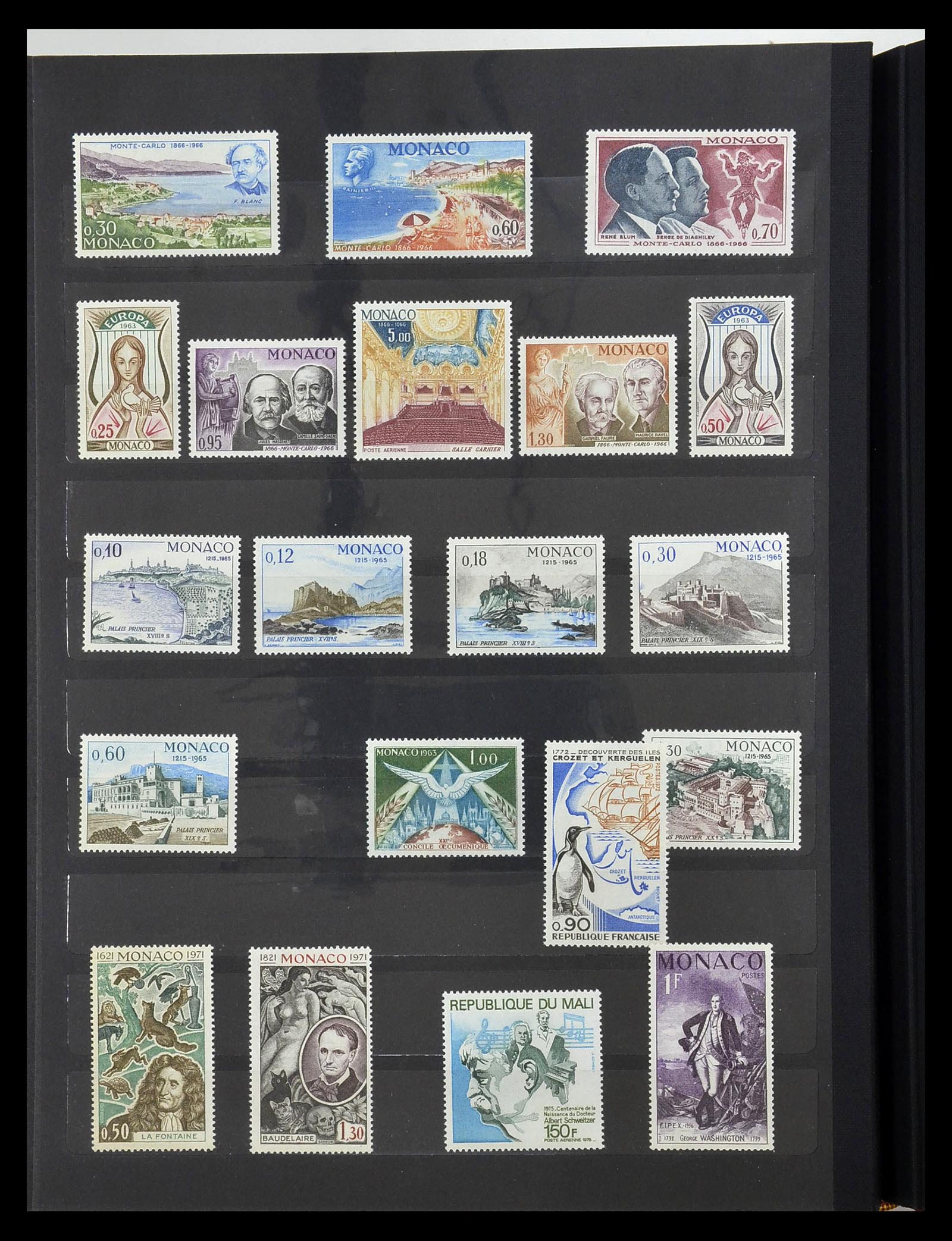 34946 484 - Stamp Collection 34946 Motief Kunst en Religie.
