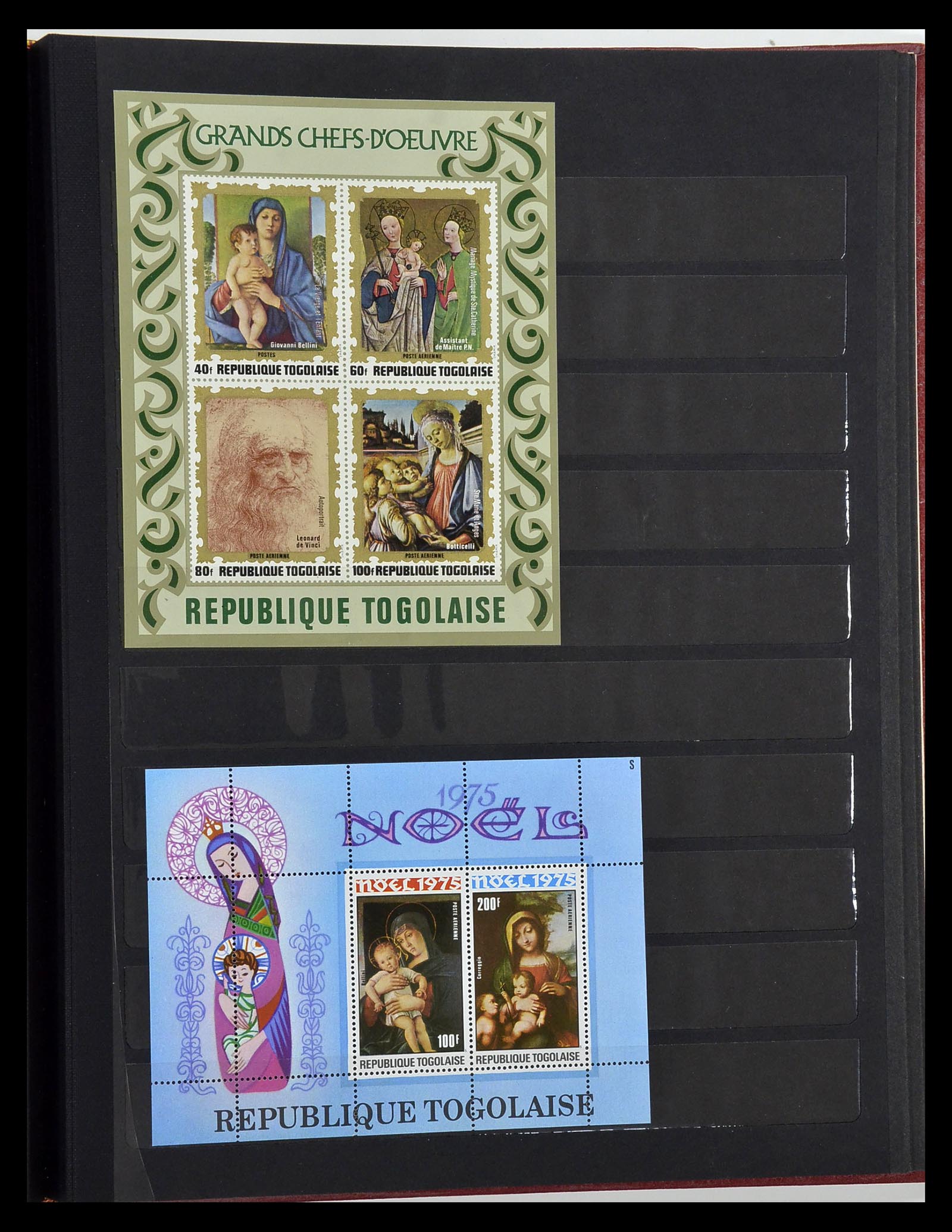 34946 487 - Stamp Collection 34946 Motief Kunst en Religie.