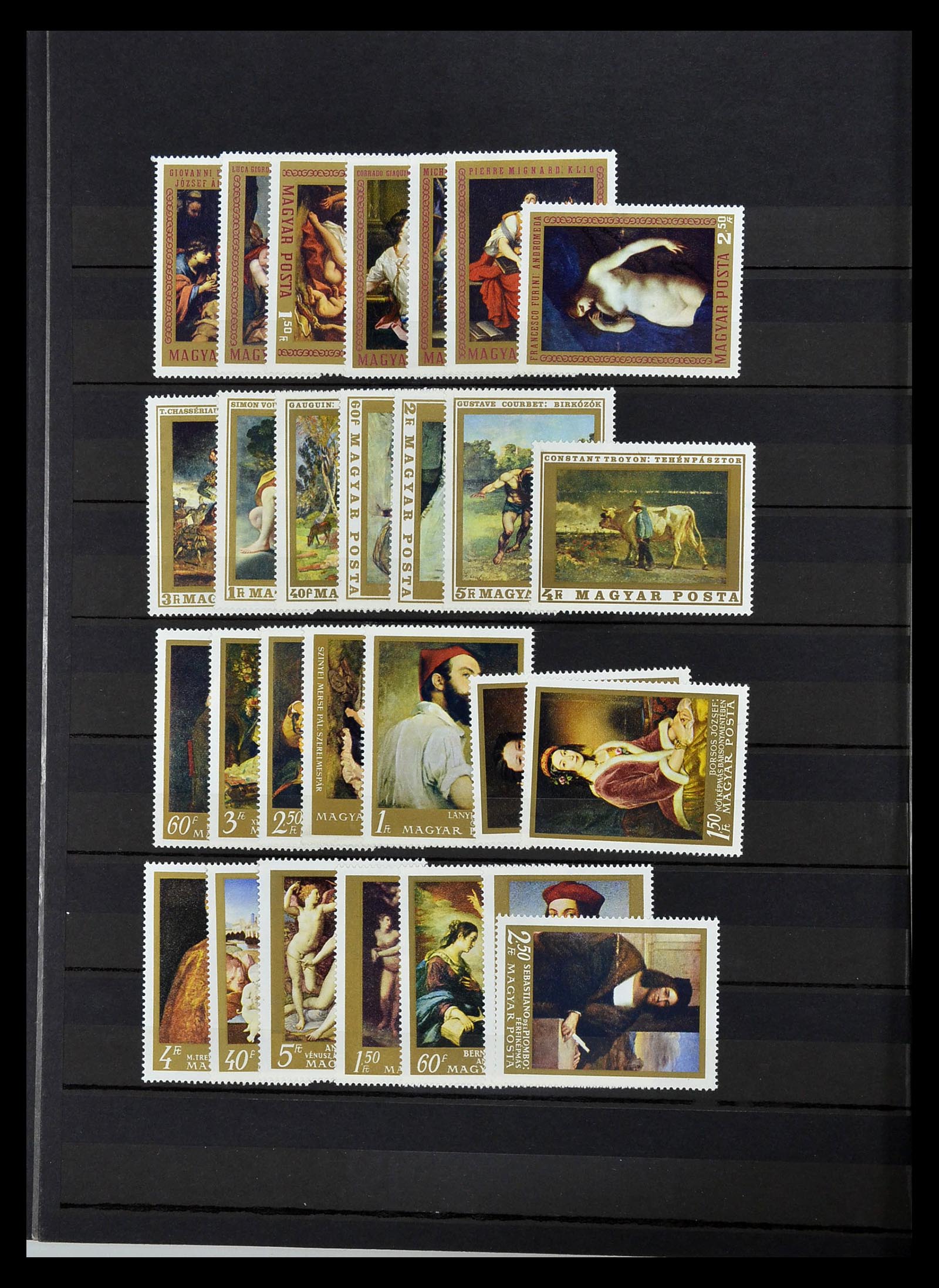 34946 510 - Stamp Collection 34946 Motief Kunst en Religie.
