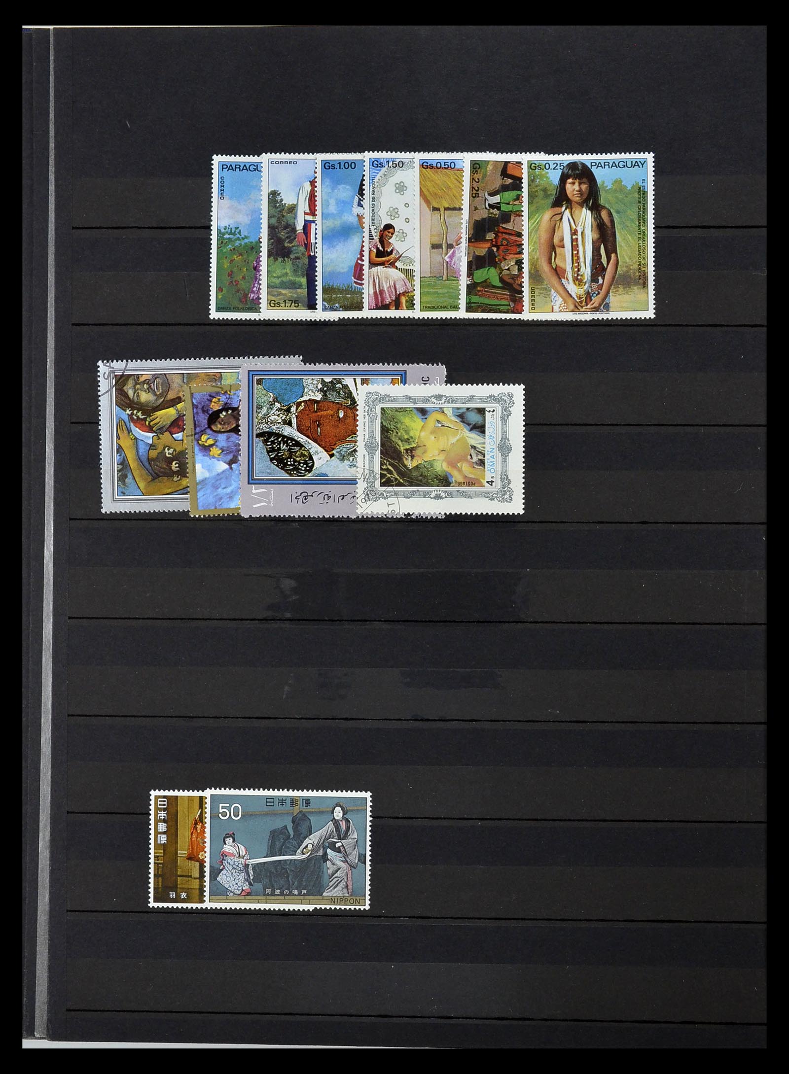 34946 513 - Stamp Collection 34946 Motief Kunst en Religie.