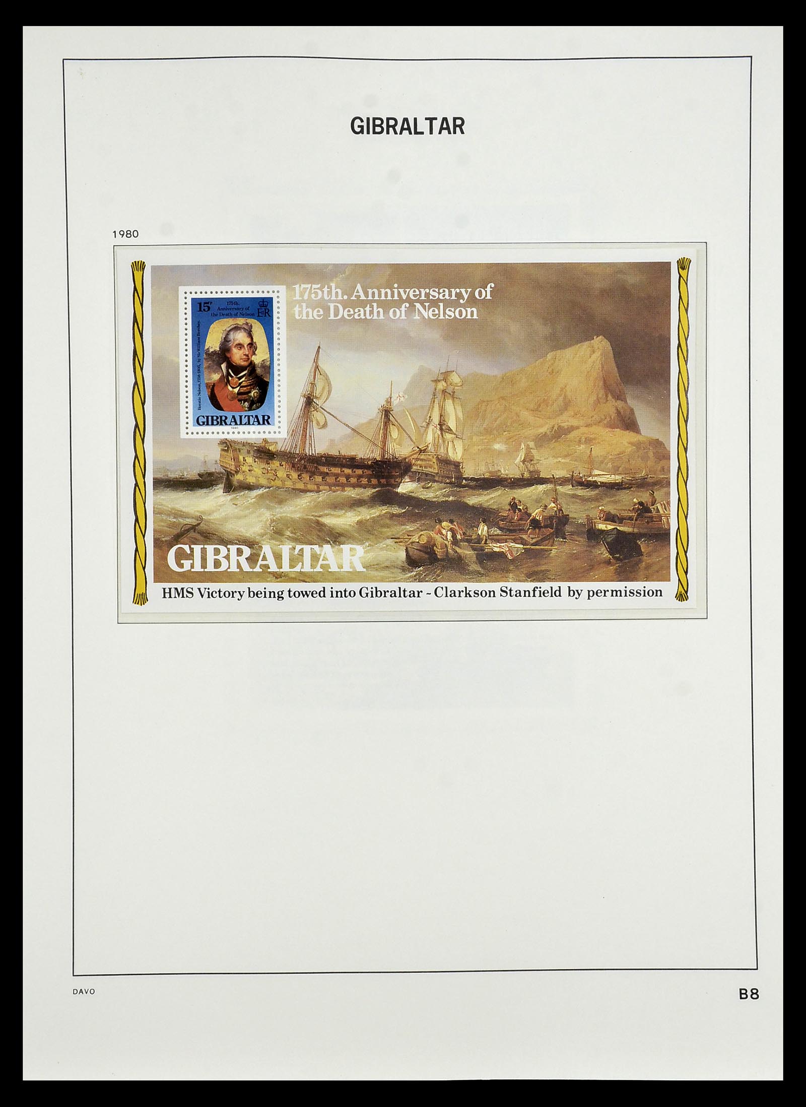34947 079 - Postzegelverzameling 34947 Gibraltar 1912-2013.