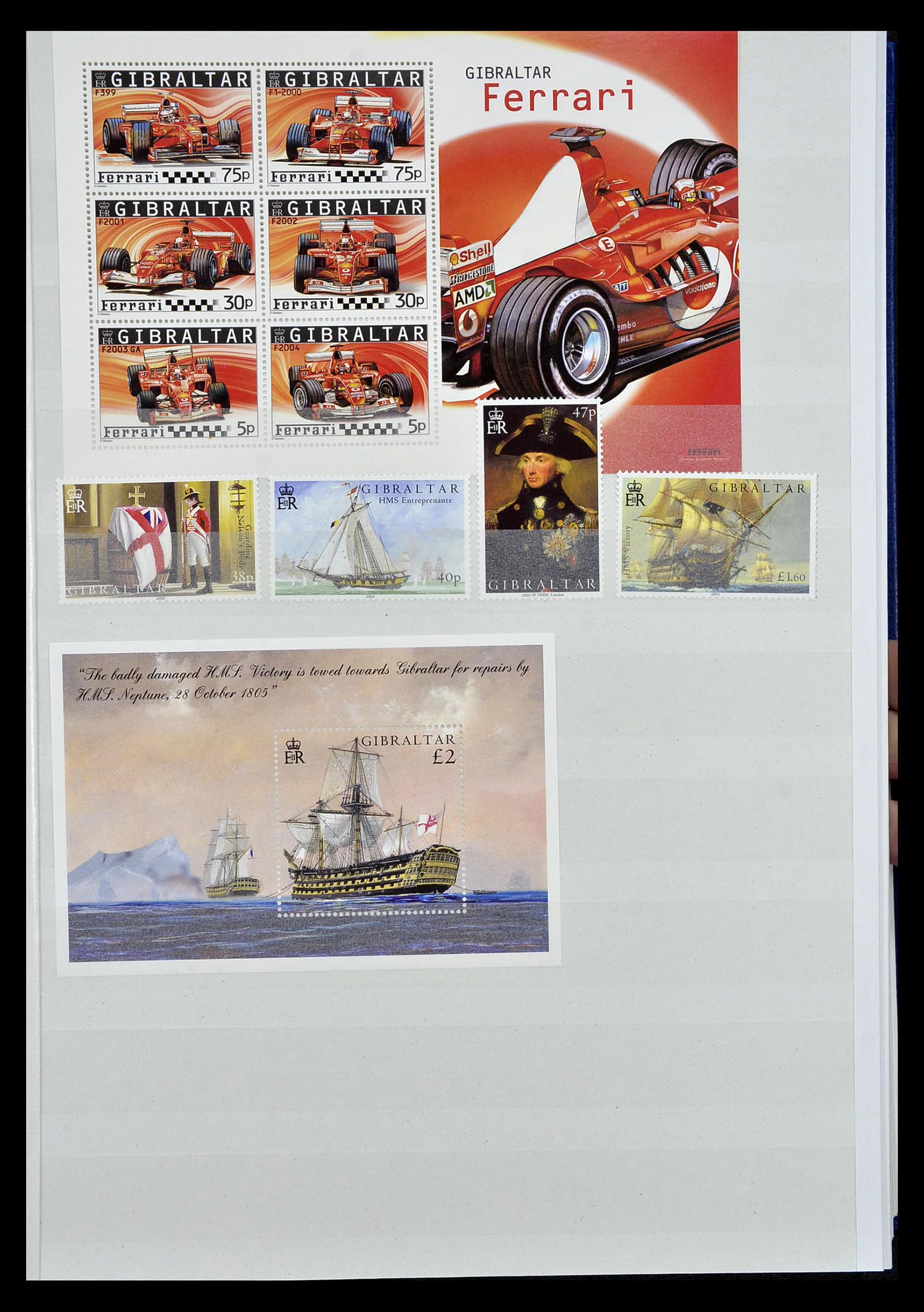 34947 116 - Postzegelverzameling 34947 Gibraltar 1912-2013.
