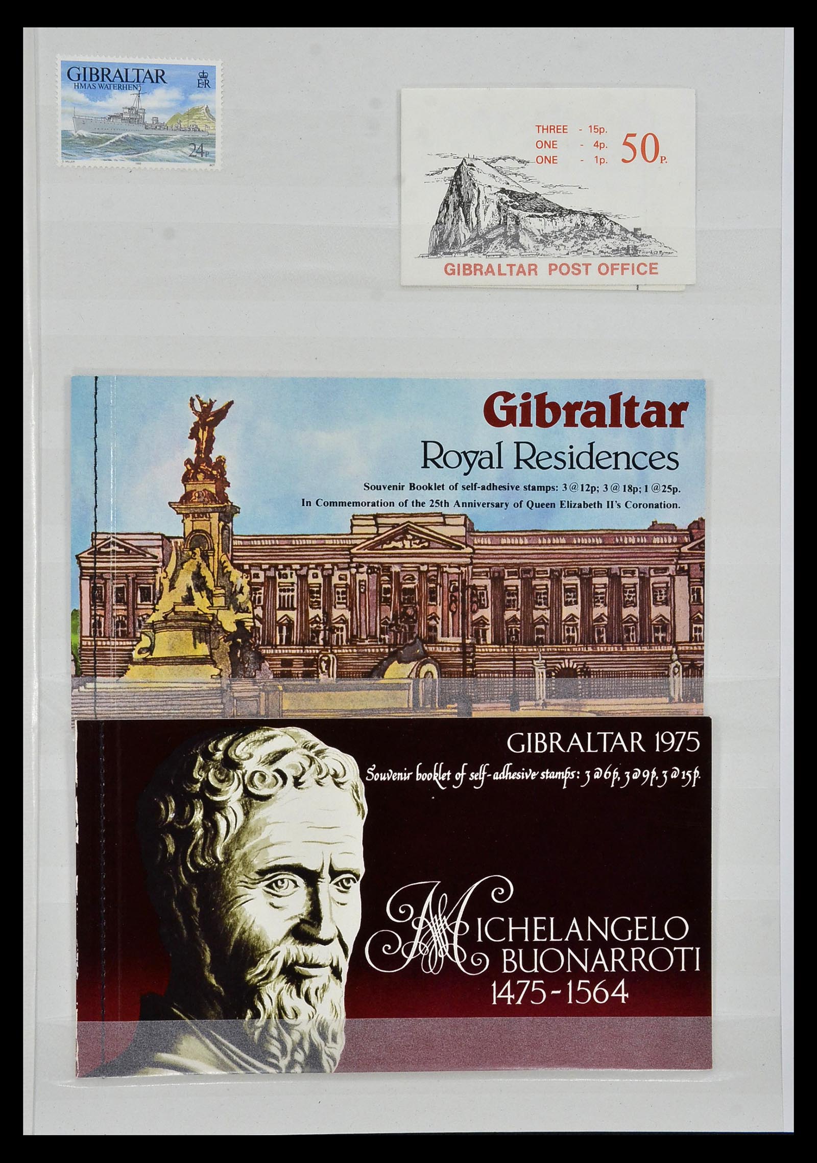 34947 148 - Postzegelverzameling 34947 Gibraltar 1912-2013.