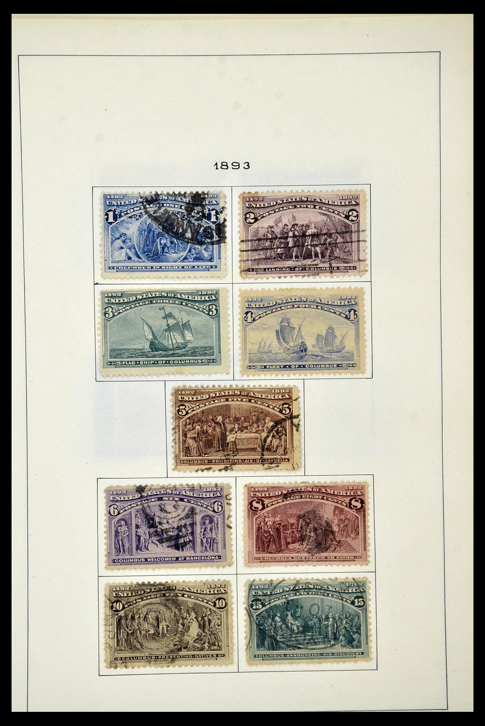 34949 008 - Stamp Collection 34949 USA 1851-1947.