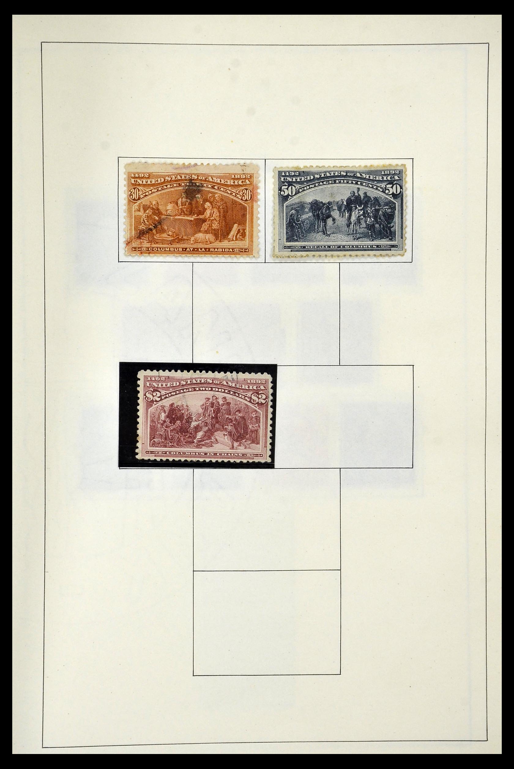 34949 009 - Postzegelverzameling 34949 USA 1851-1947.