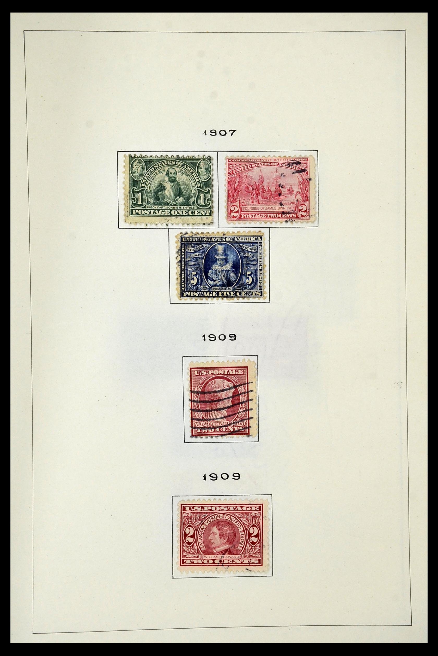 34949 017 - Postzegelverzameling 34949 USA 1851-1947.