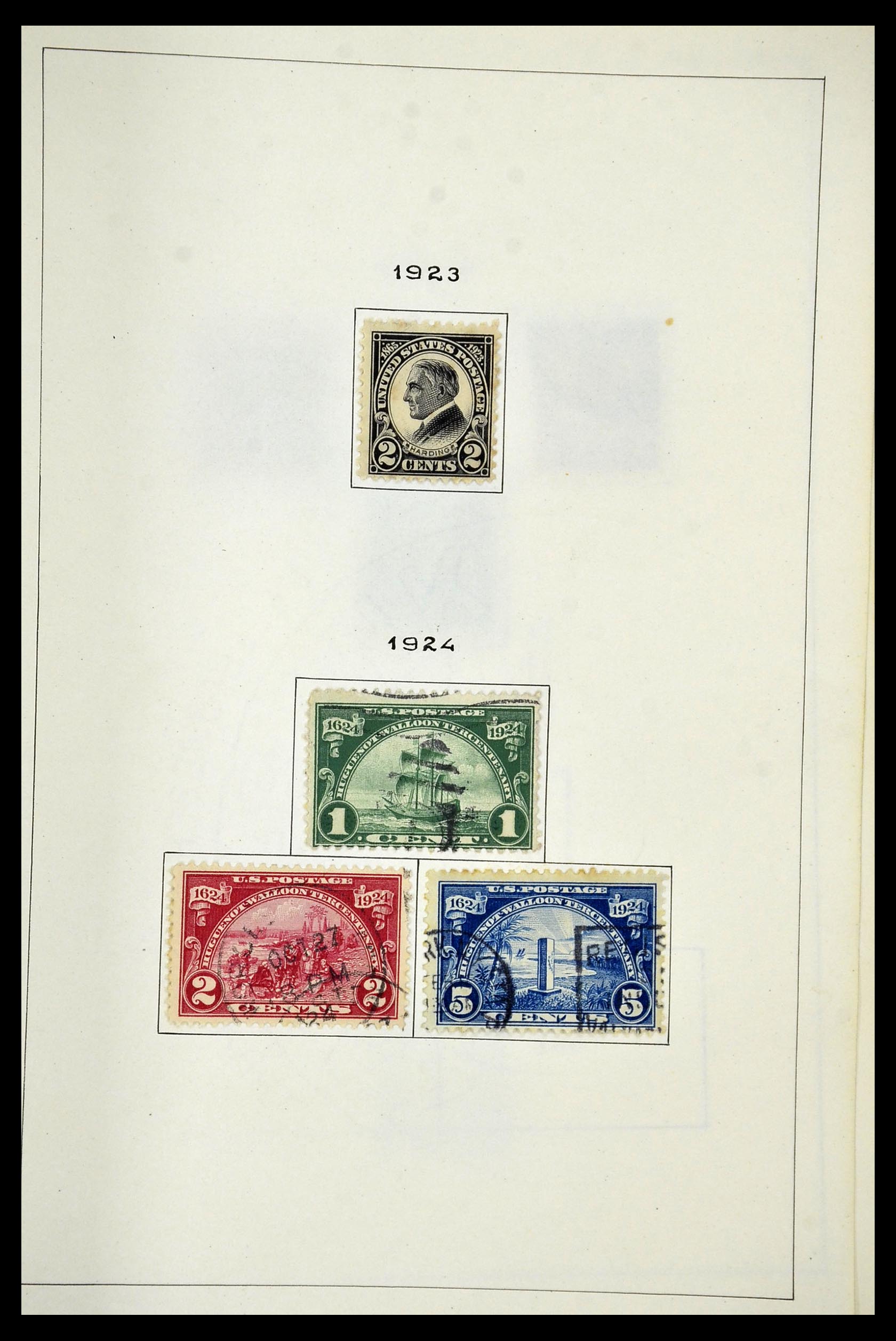 34949 023 - Postzegelverzameling 34949 USA 1851-1947.
