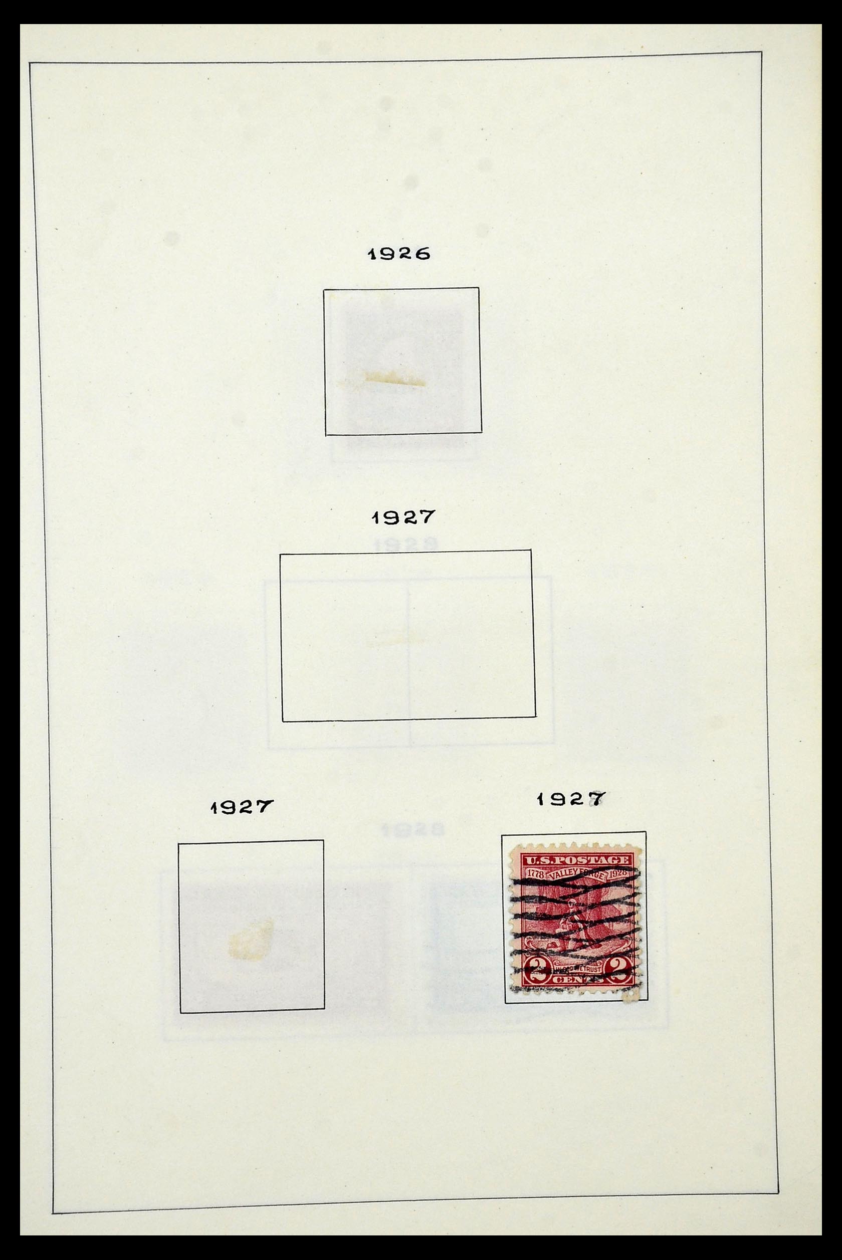 34949 026 - Postzegelverzameling 34949 USA 1851-1947.