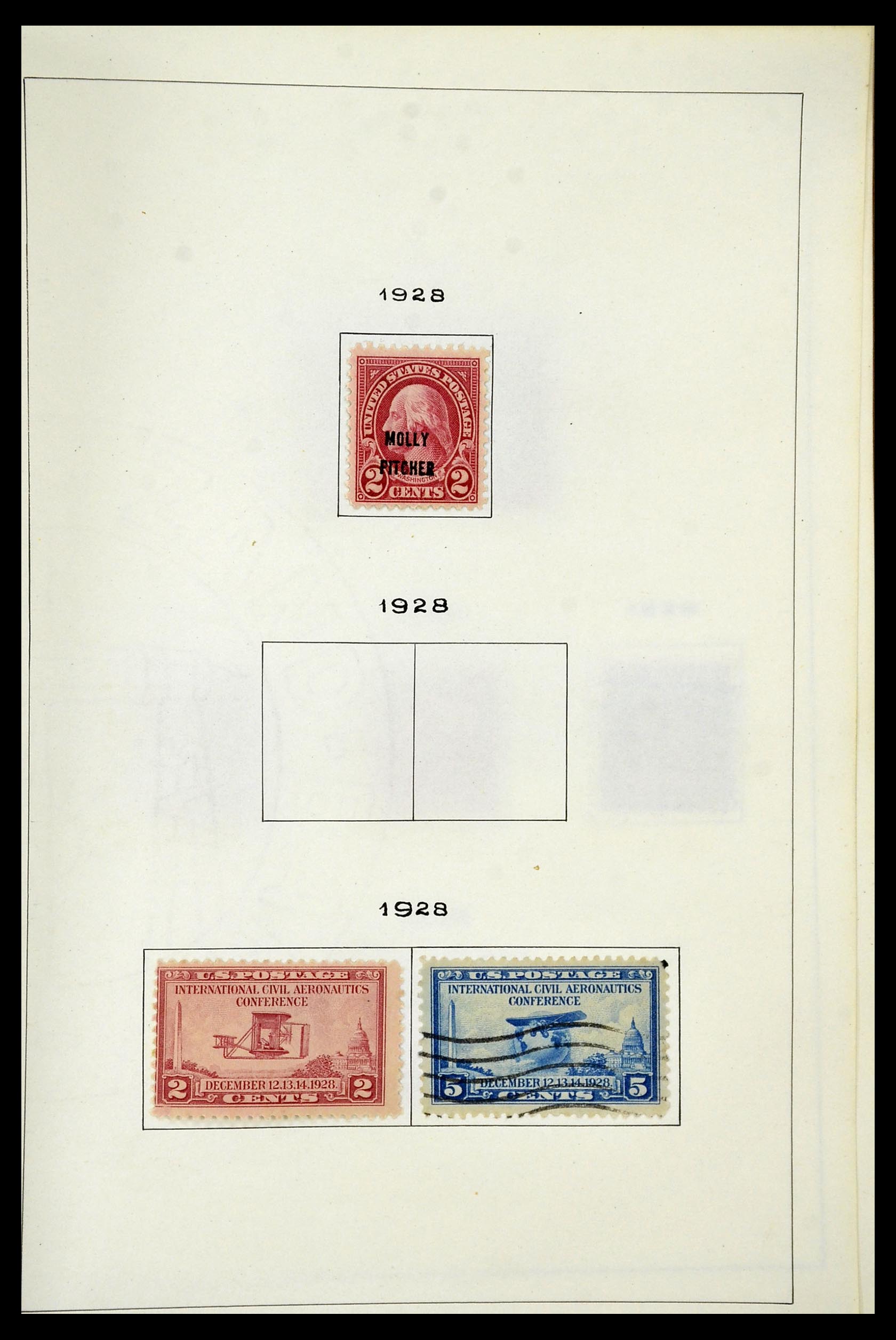 34949 027 - Stamp Collection 34949 USA 1851-1947.