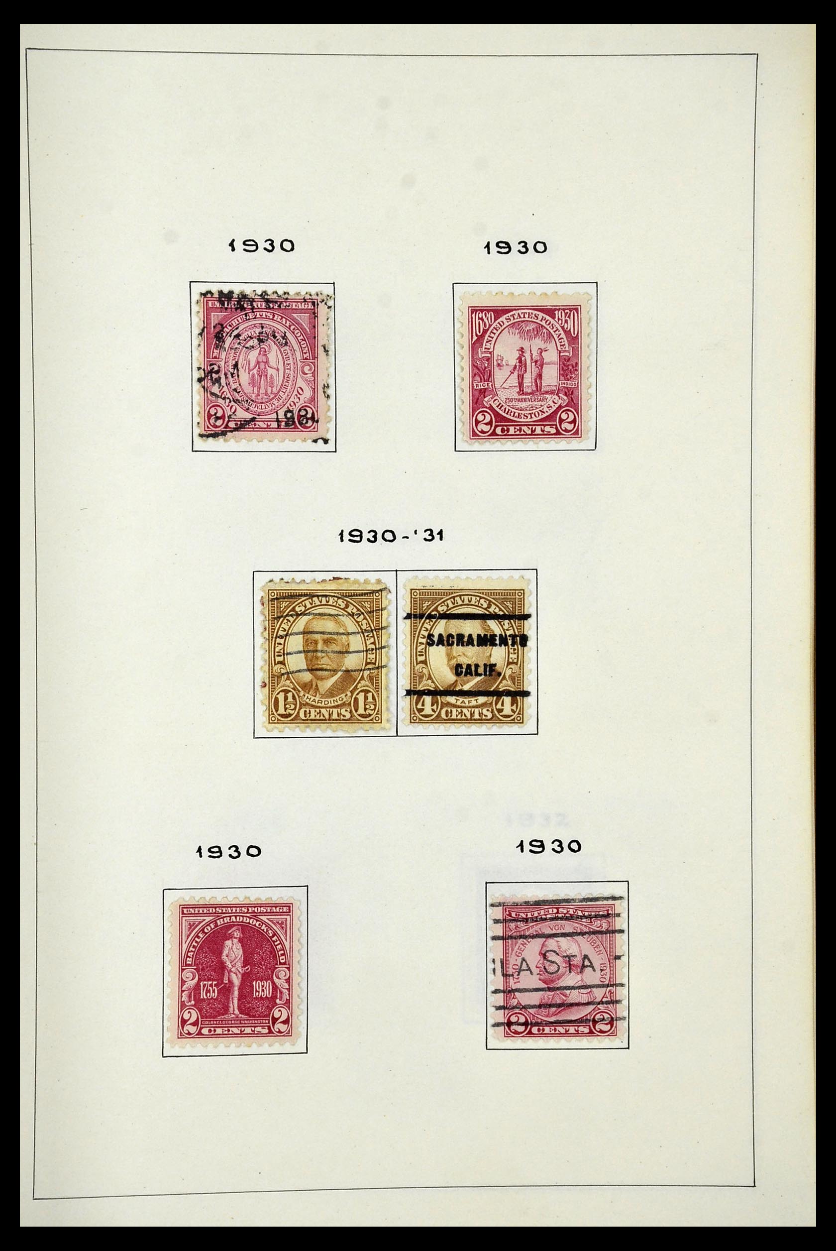 34949 029 - Postzegelverzameling 34949 USA 1851-1947.