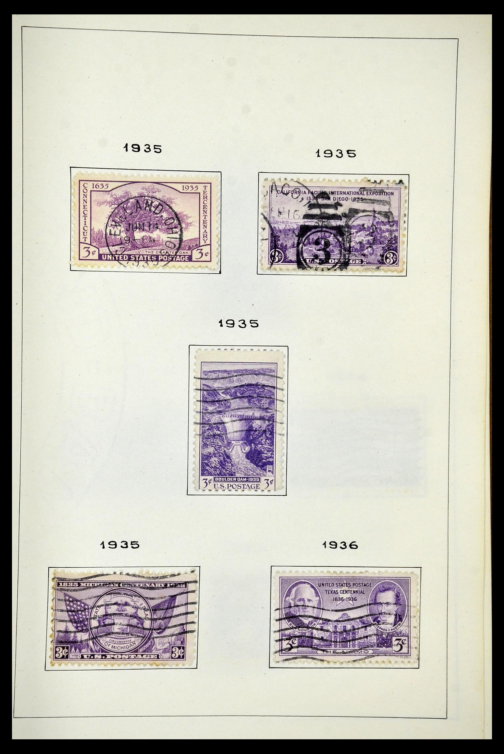 34949 035 - Stamp Collection 34949 USA 1851-1947.