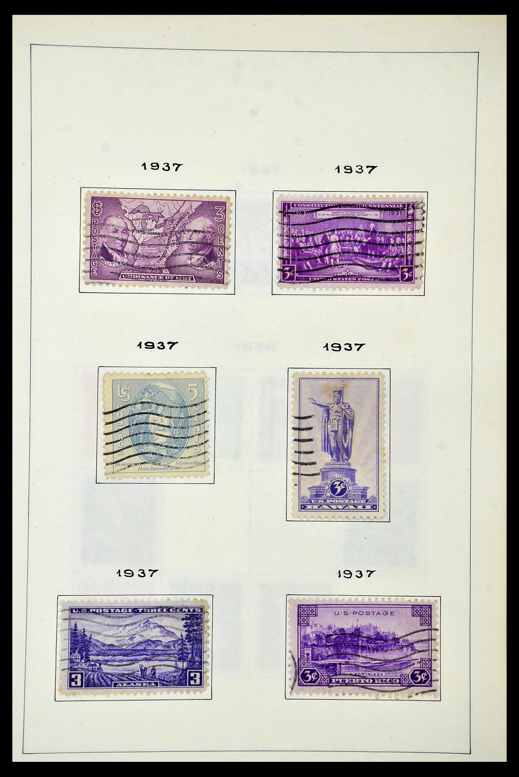 34949 038 - Stamp Collection 34949 USA 1851-1947.