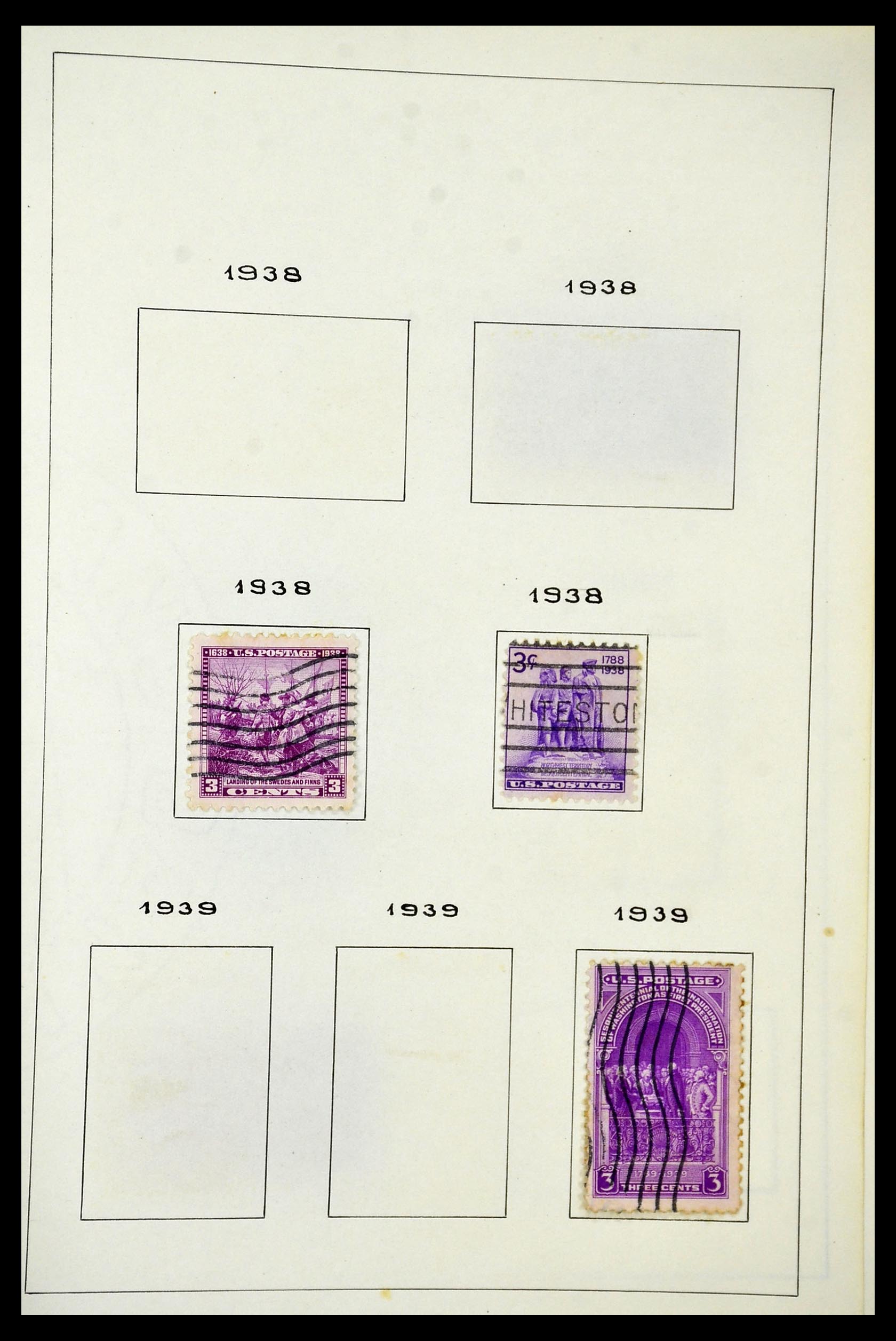 34949 041 - Postzegelverzameling 34949 USA 1851-1947.