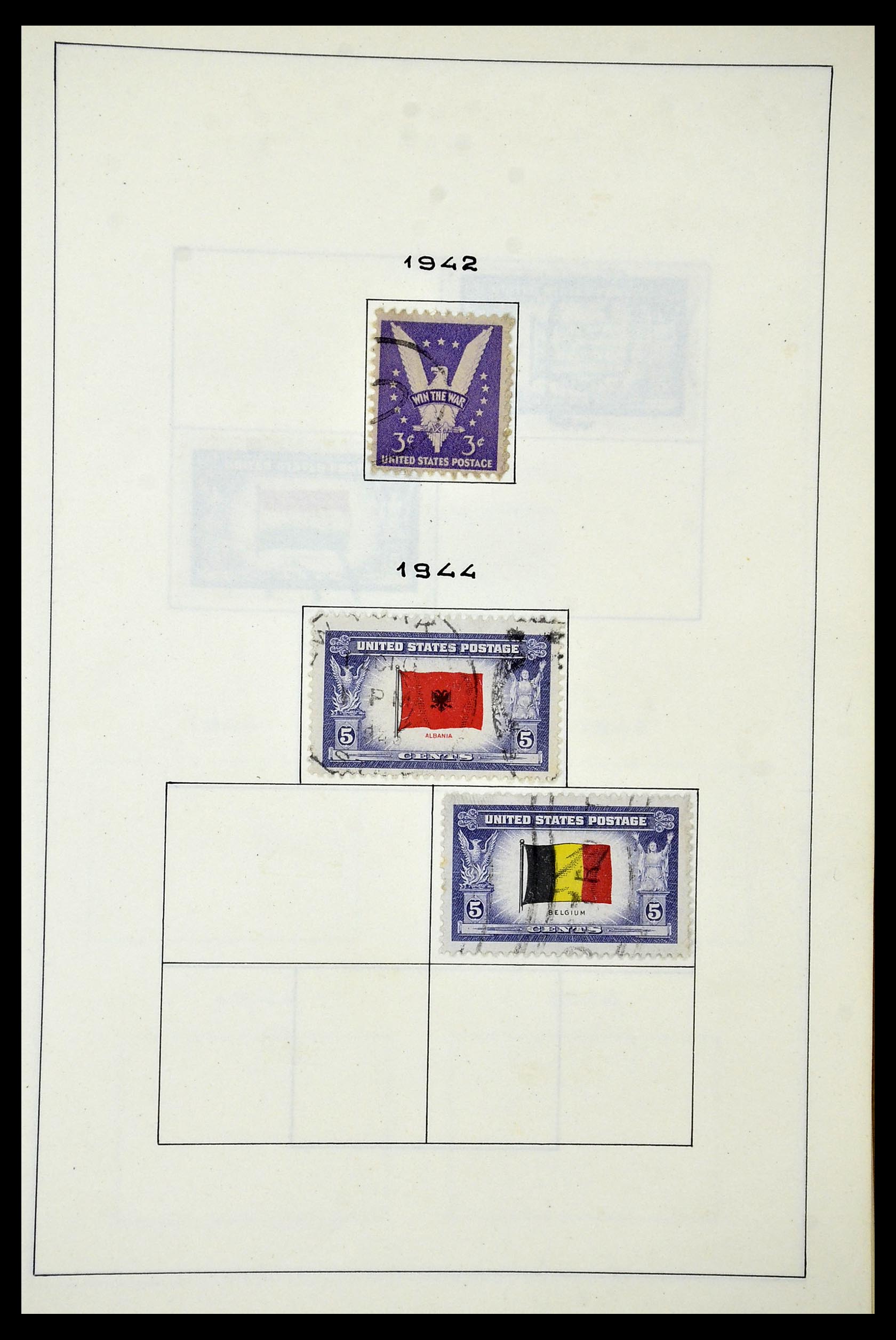 34949 048 - Postzegelverzameling 34949 USA 1851-1947.