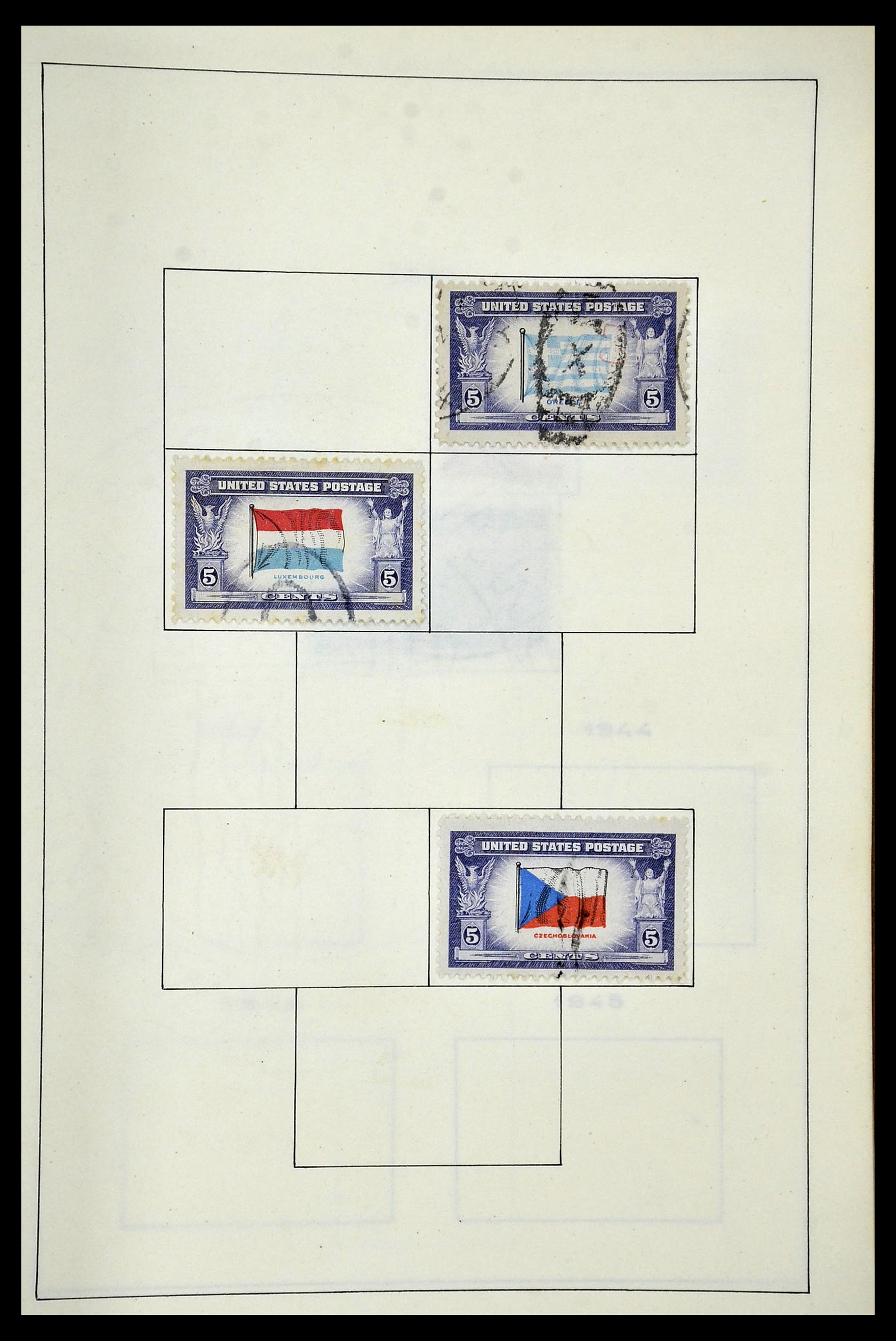 34949 049 - Stamp Collection 34949 USA 1851-1947.