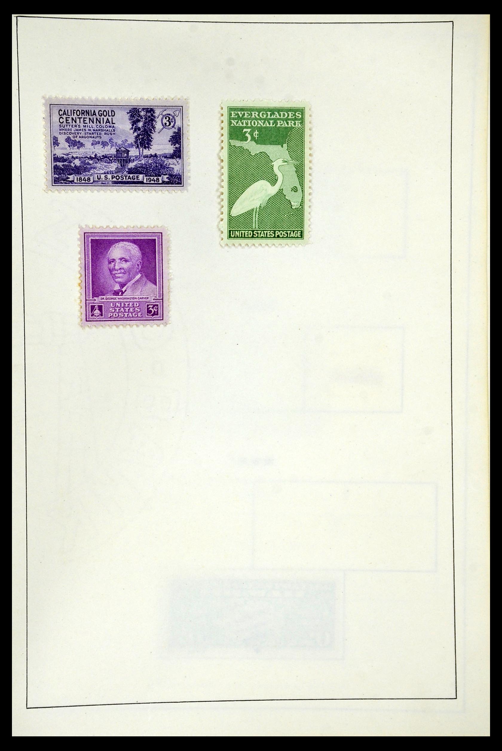 34949 055 - Stamp Collection 34949 USA 1851-1947.