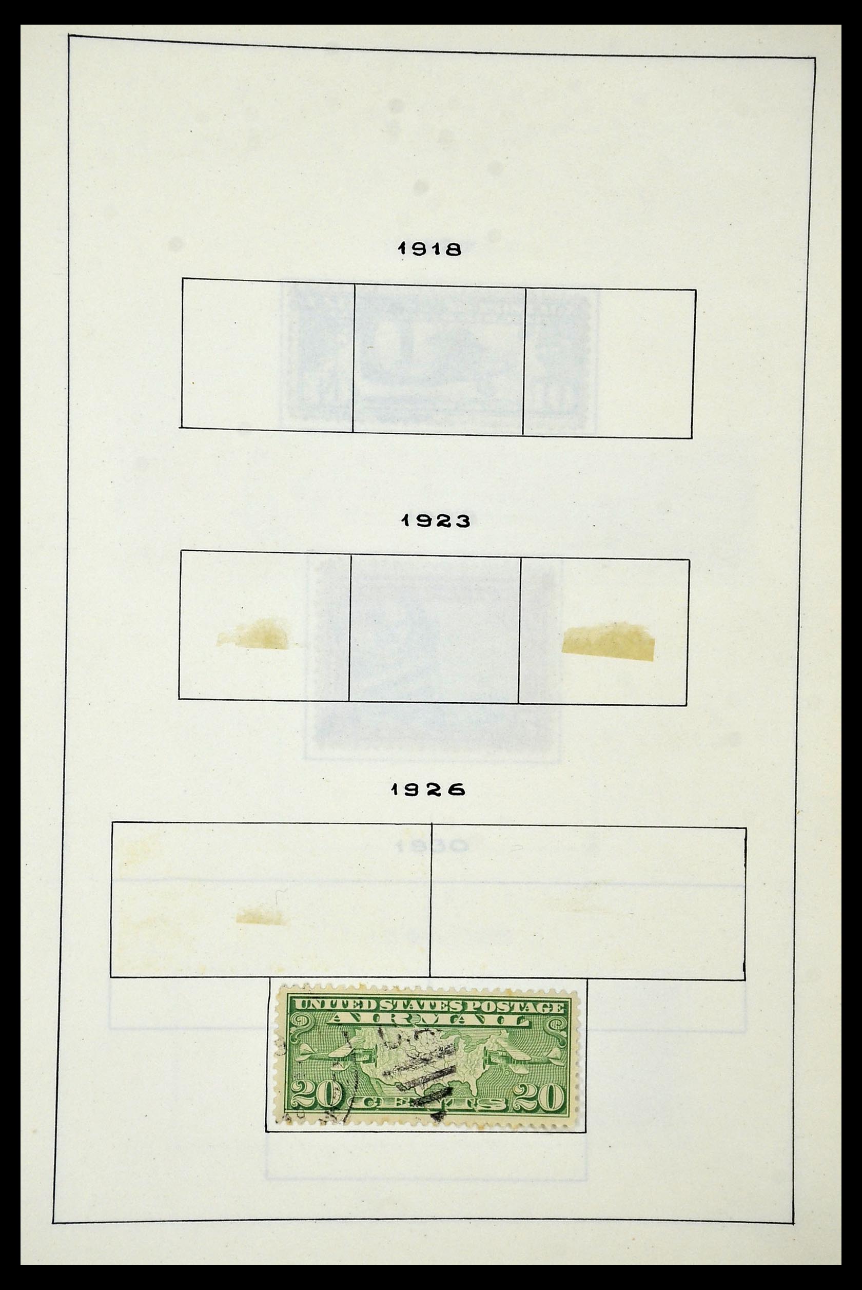 34949 056 - Stamp Collection 34949 USA 1851-1947.