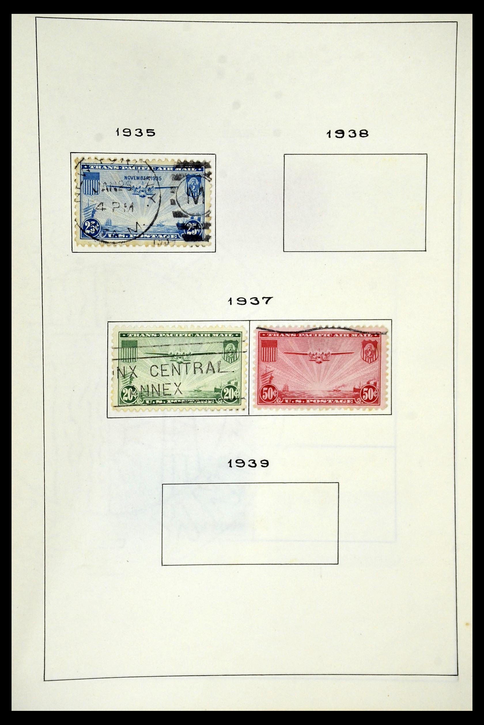 34949 059 - Postzegelverzameling 34949 USA 1851-1947.