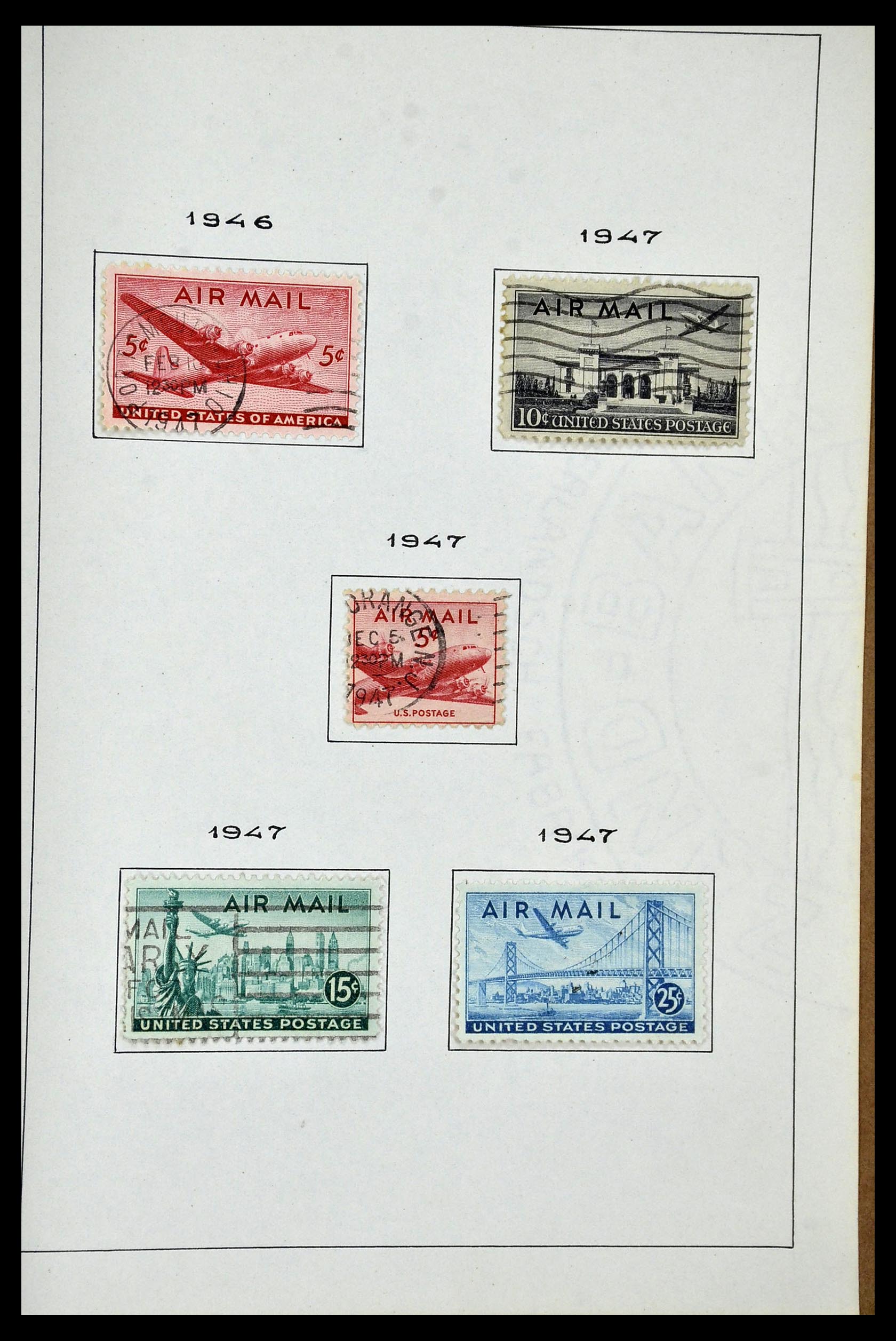 34949 061 - Stamp Collection 34949 USA 1851-1947.