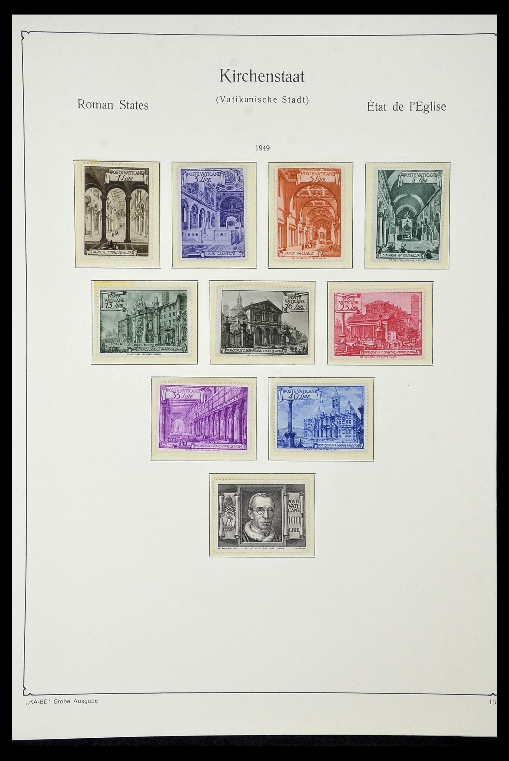 34953 005 - Postzegelverzameling 34953 Vaticaan 1929-1957.