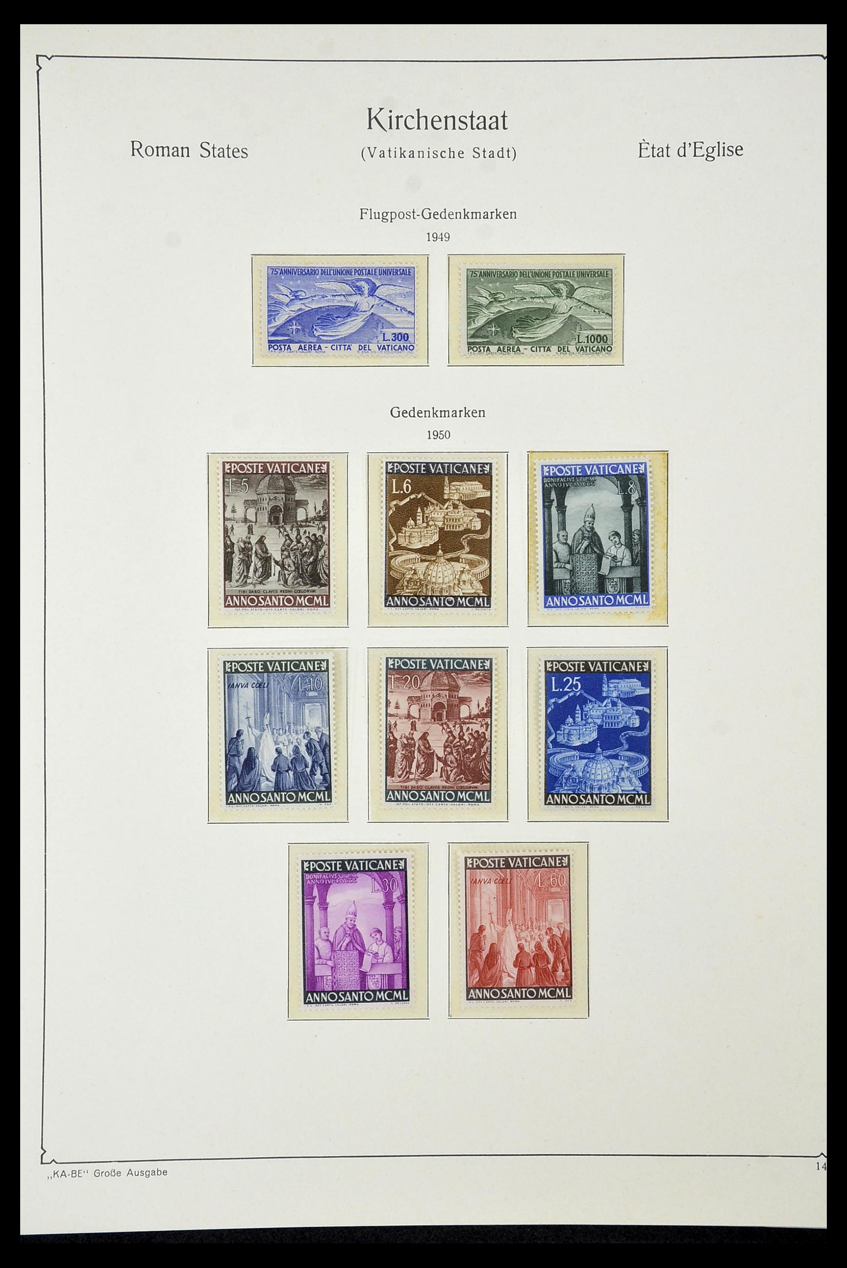 34953 006 - Postzegelverzameling 34953 Vaticaan 1929-1957.