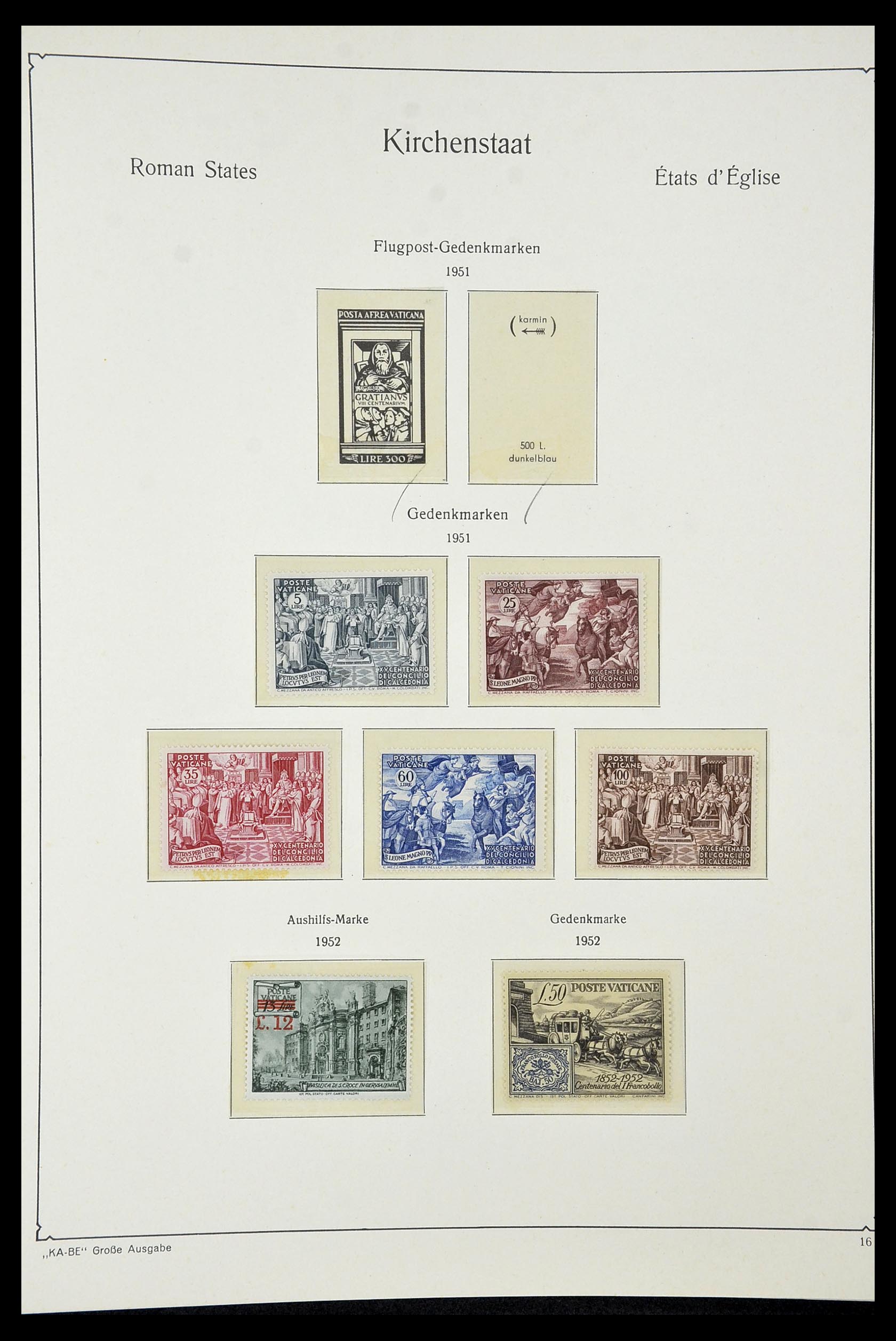 34953 008 - Stamp Collection 34953 Vatican 1929-1957.