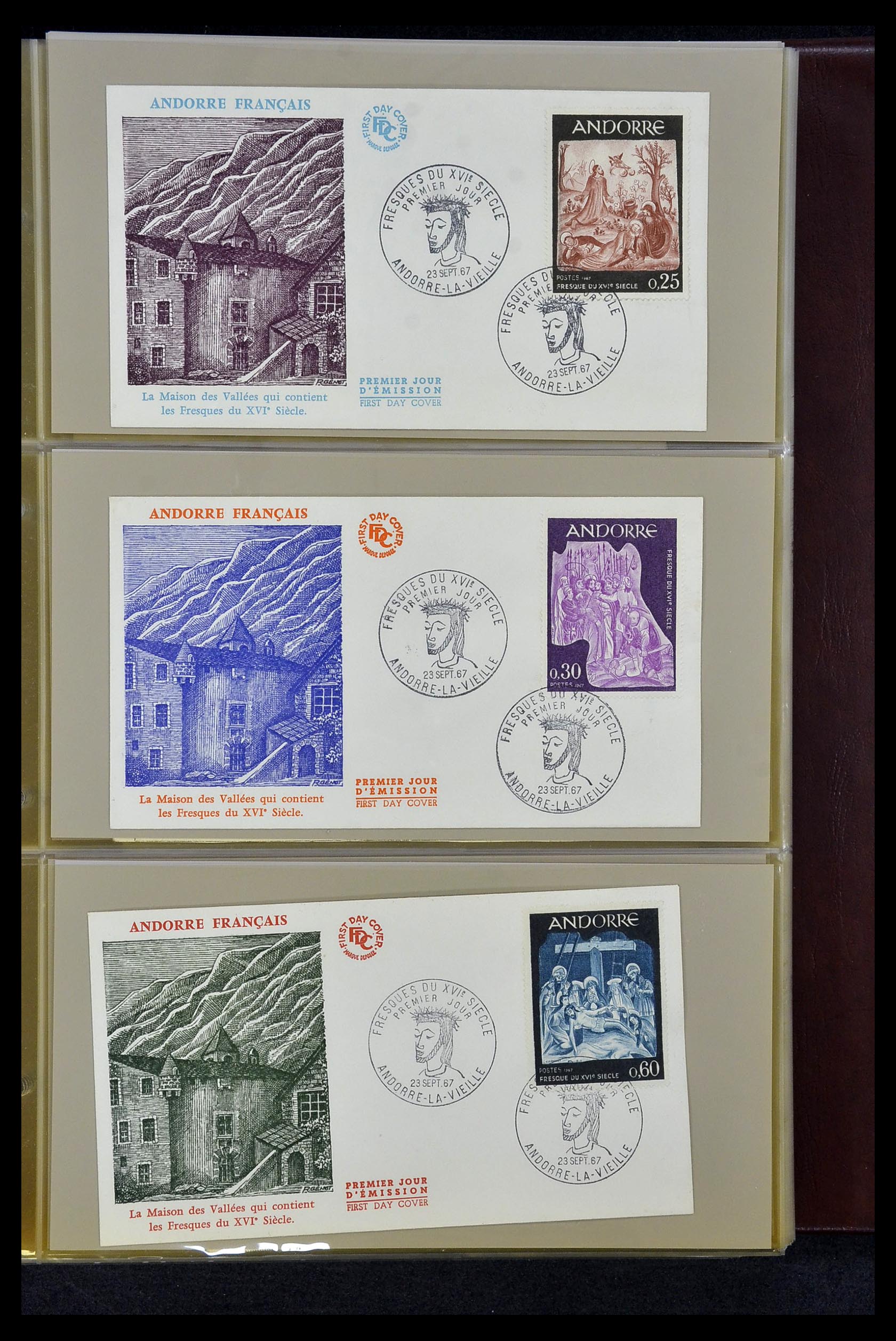34956 001 - Postzegelverzameling 34956 Wereld brieven/FDC's 1880-1980.