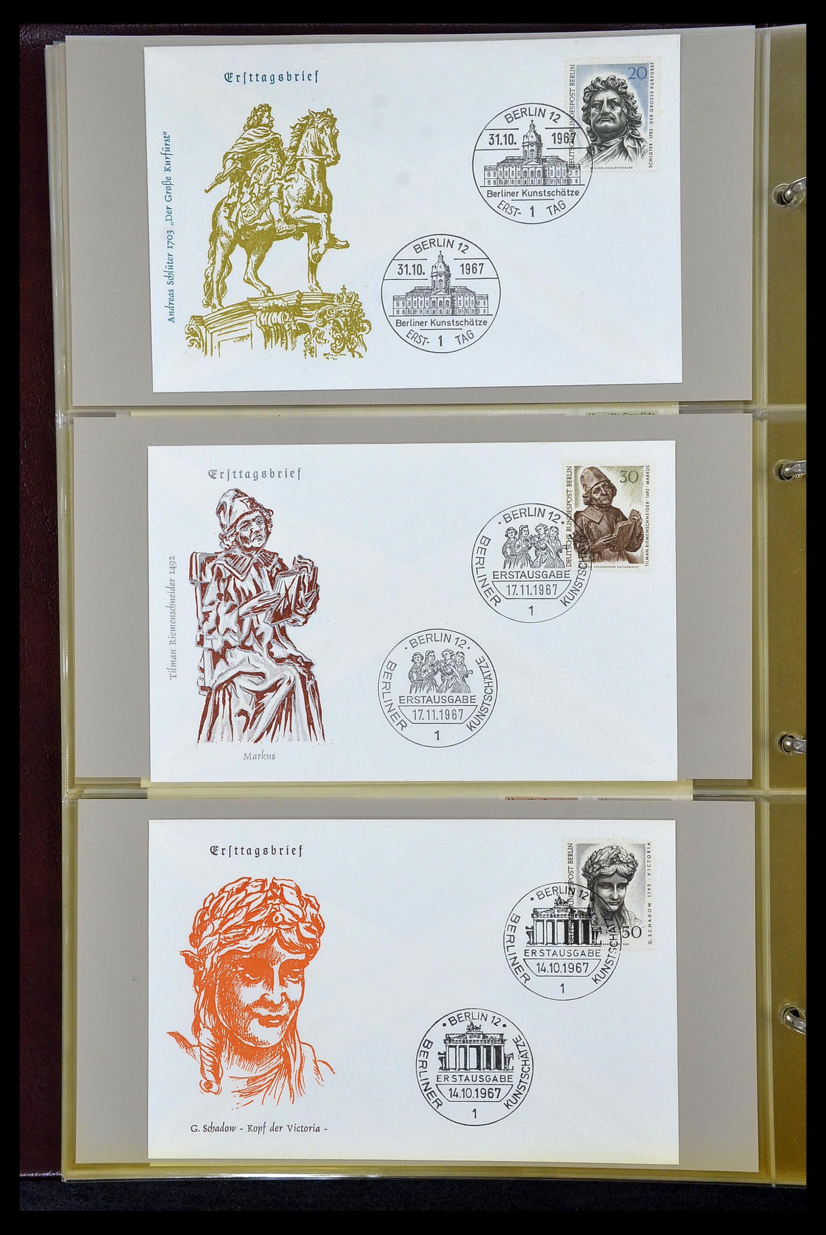 34956 014 - Postzegelverzameling 34956 Wereld brieven/FDC's 1880-1980.