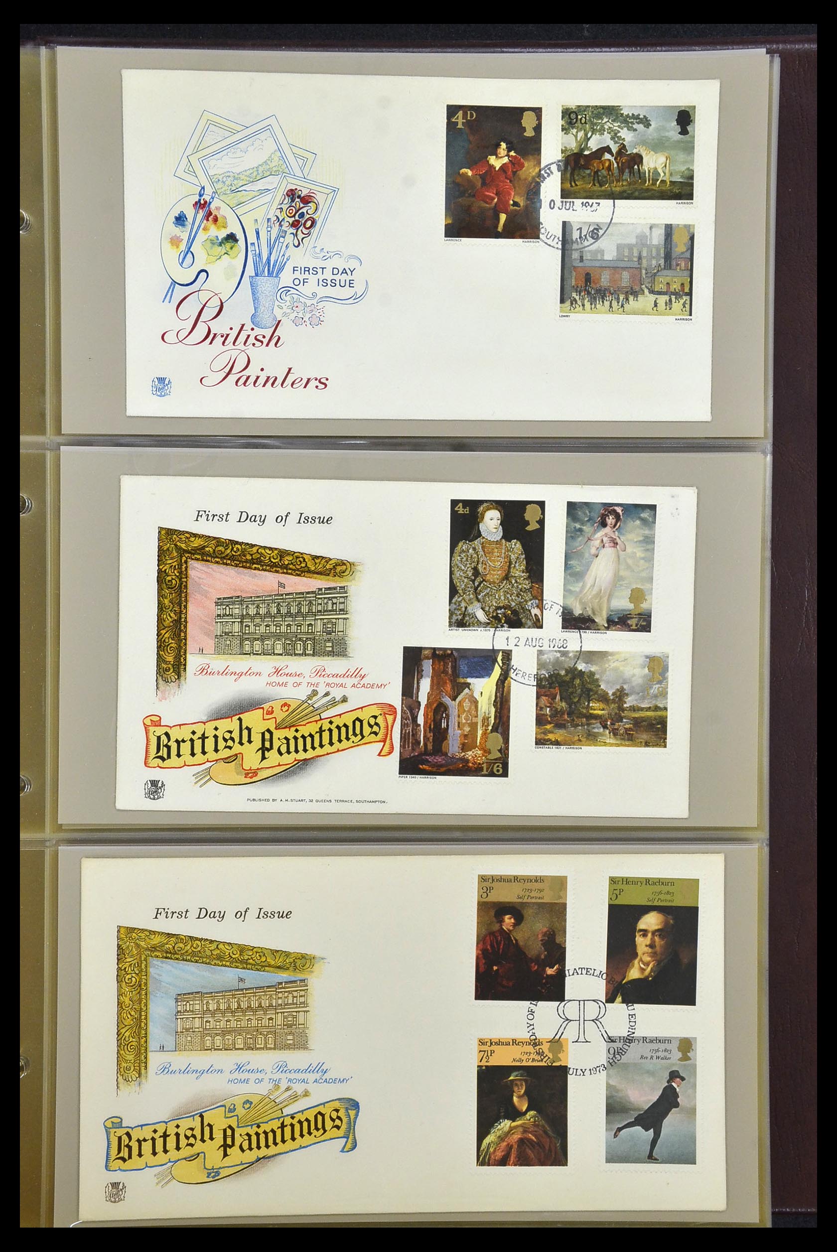 34956 015 - Postzegelverzameling 34956 Wereld brieven/FDC's 1880-1980.