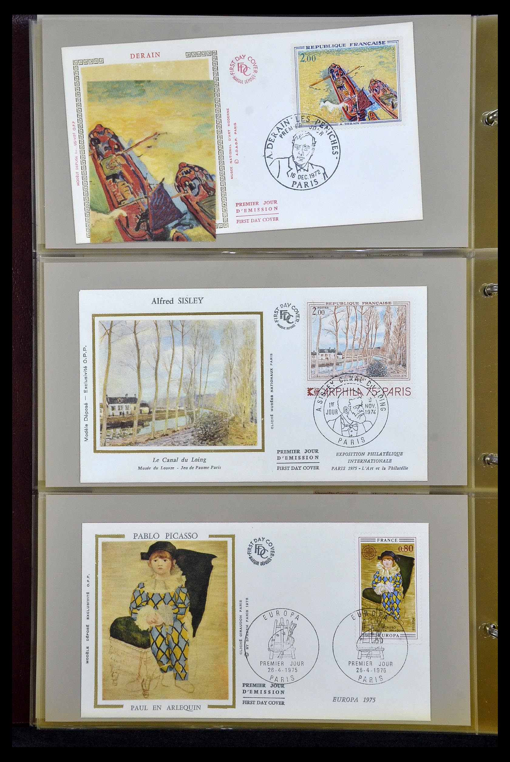 34956 020 - Postzegelverzameling 34956 Wereld brieven/FDC's 1880-1980.