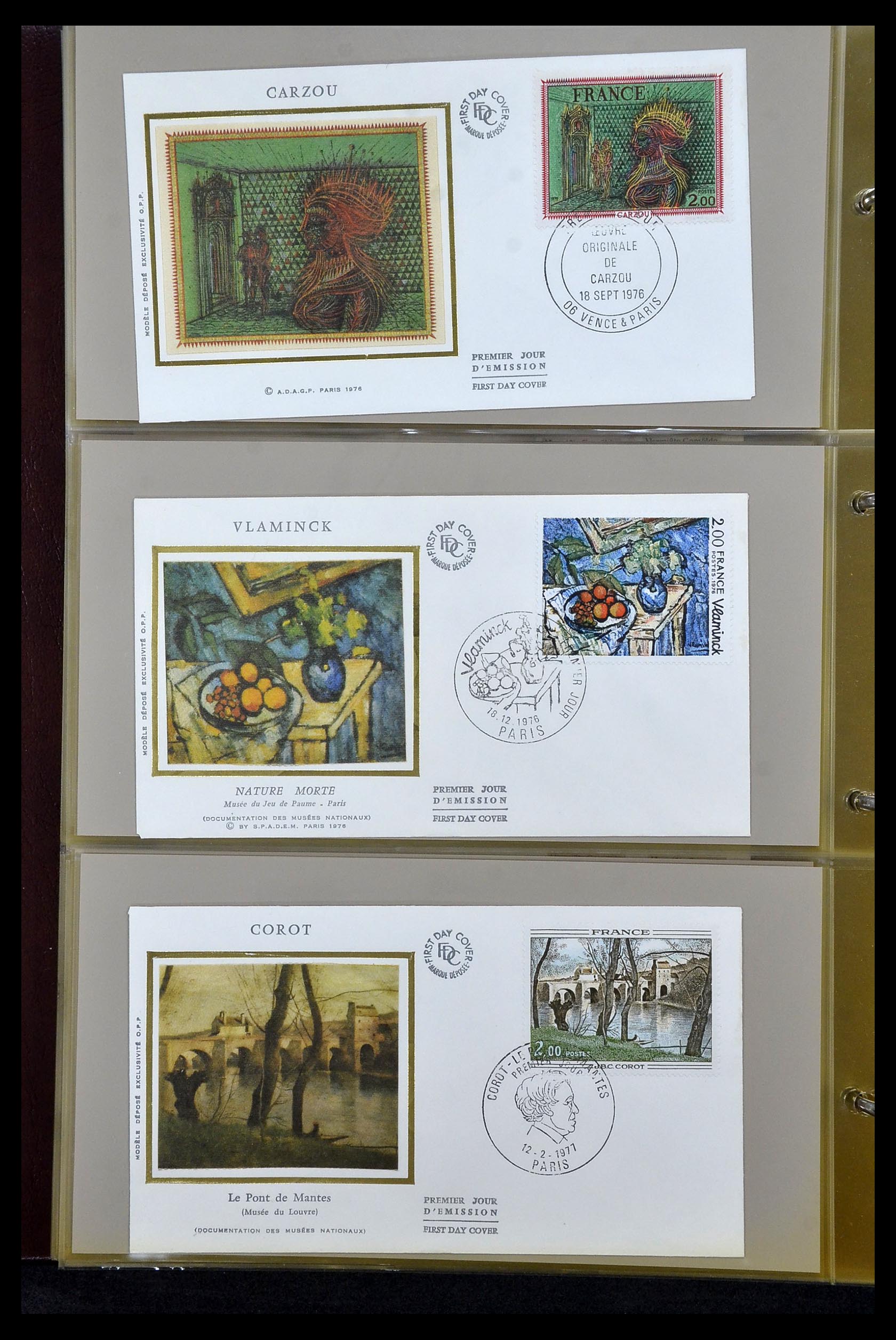 34956 022 - Postzegelverzameling 34956 Wereld brieven/FDC's 1880-1980.