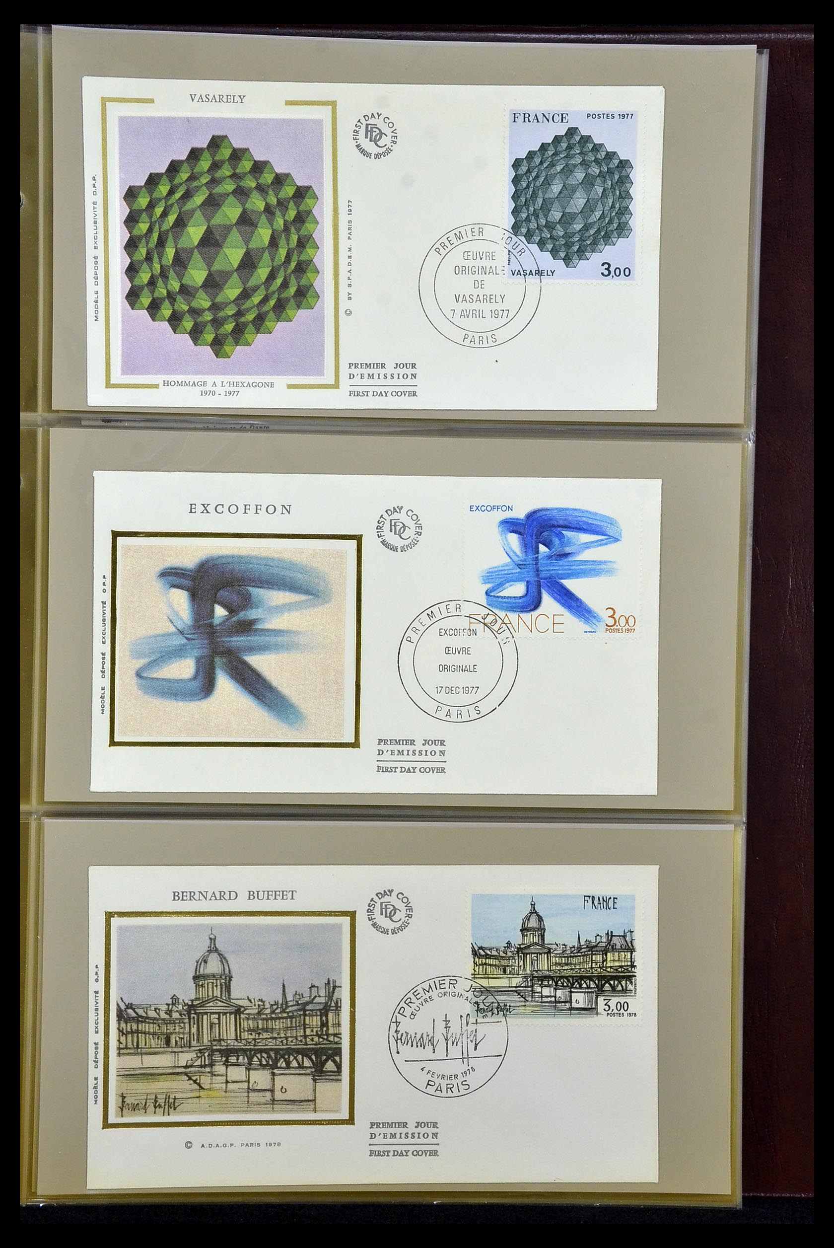 34956 023 - Postzegelverzameling 34956 Wereld brieven/FDC's 1880-1980.