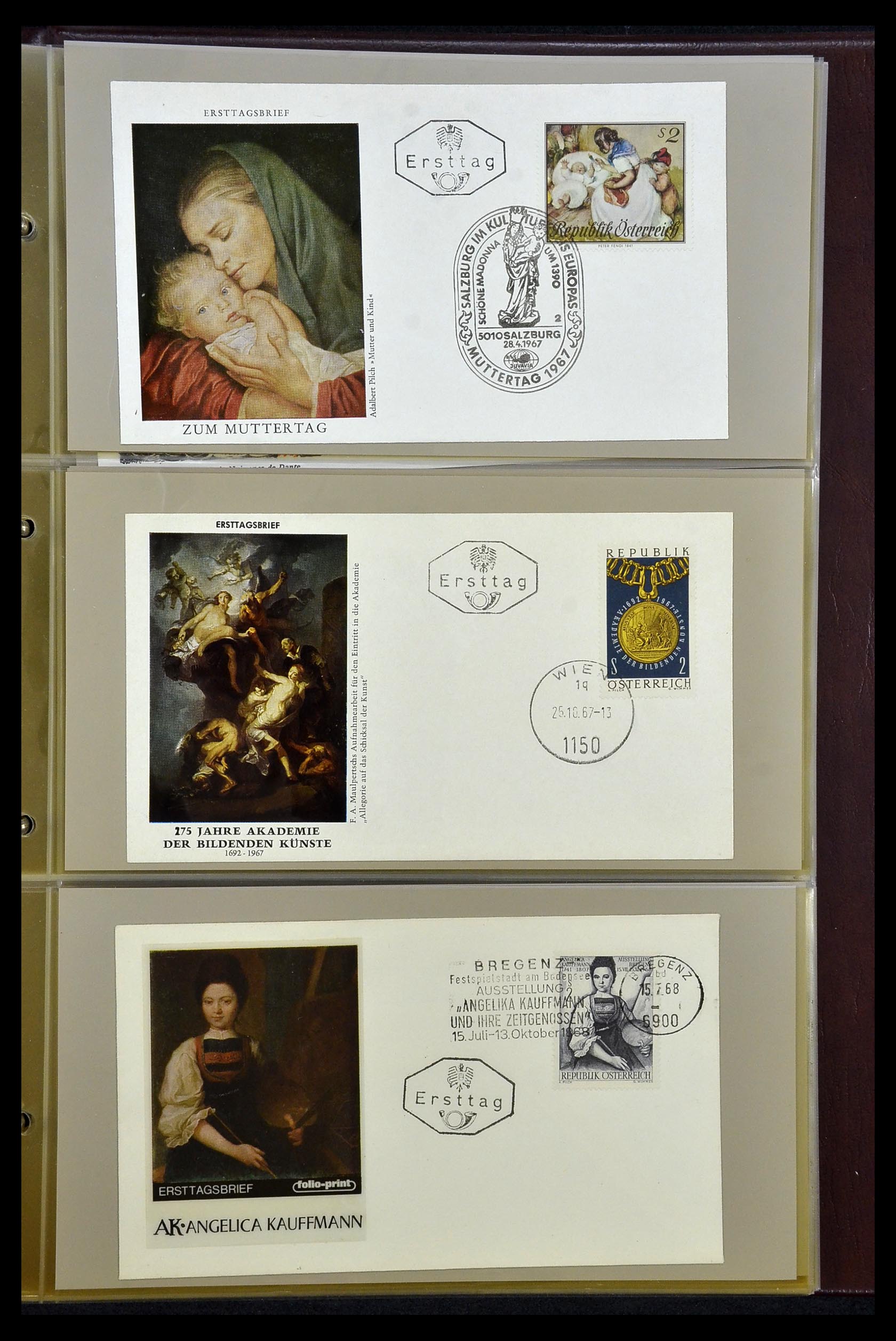 34956 028 - Postzegelverzameling 34956 Wereld brieven/FDC's 1880-1980.