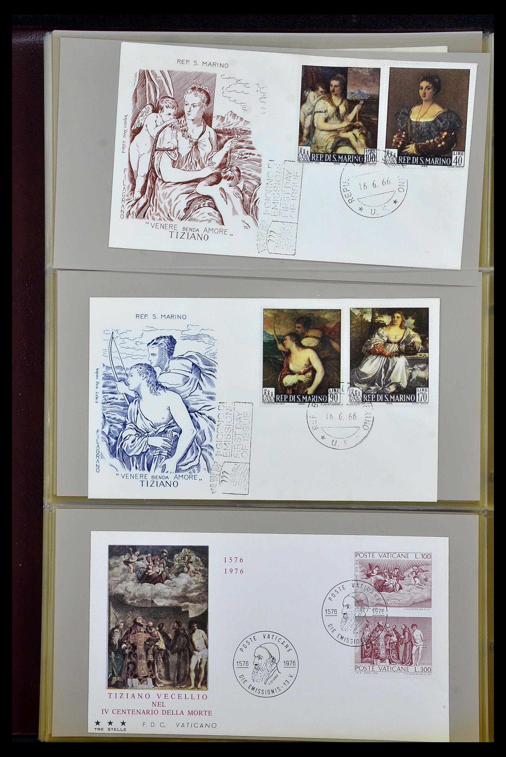 34956 033 - Postzegelverzameling 34956 Wereld brieven/FDC's 1880-1980.