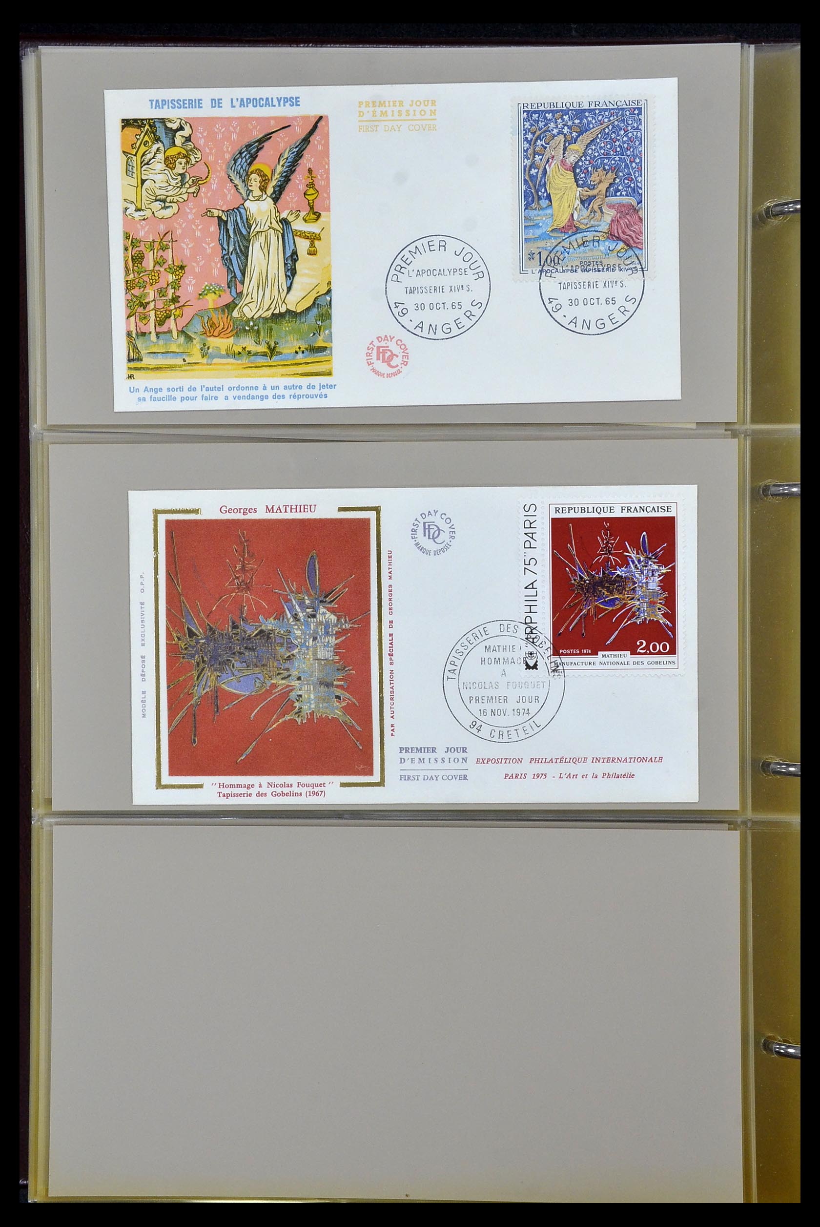 34956 035 - Stamp Collection 34956 World covers/FDC's 1880-1980.