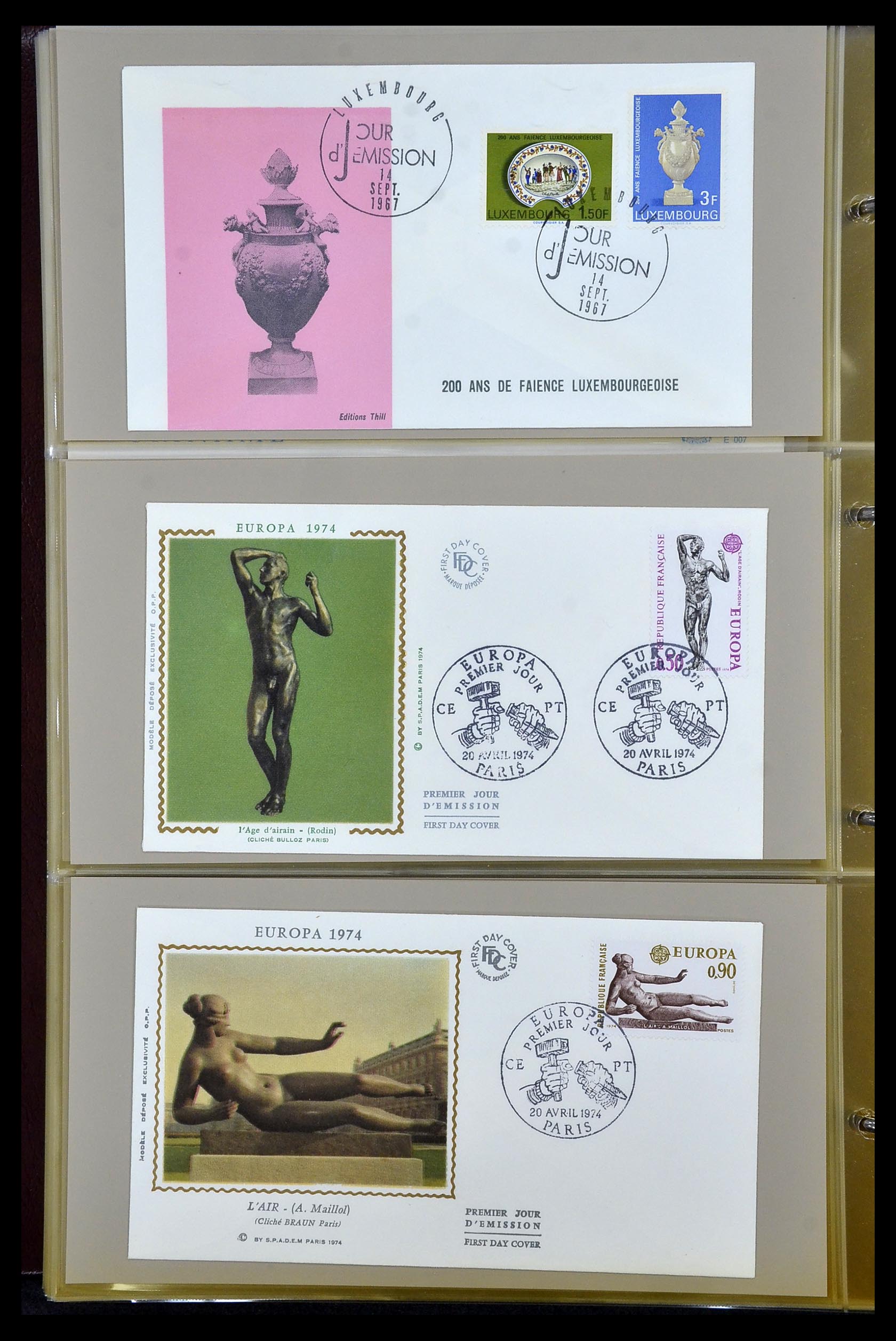 34956 041 - Postzegelverzameling 34956 Wereld brieven/FDC's 1880-1980.