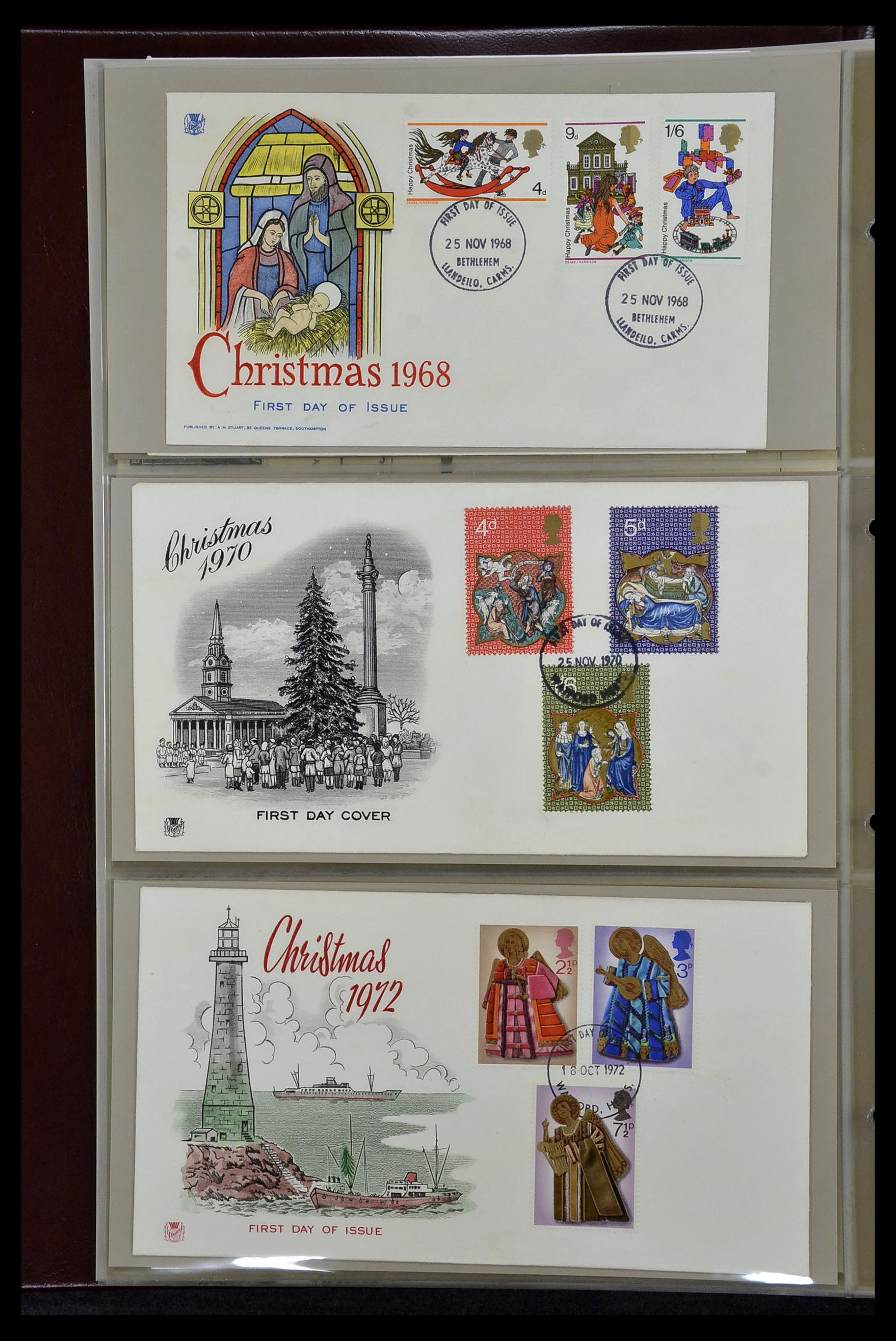34956 053 - Postzegelverzameling 34956 Wereld brieven/FDC's 1880-1980.
