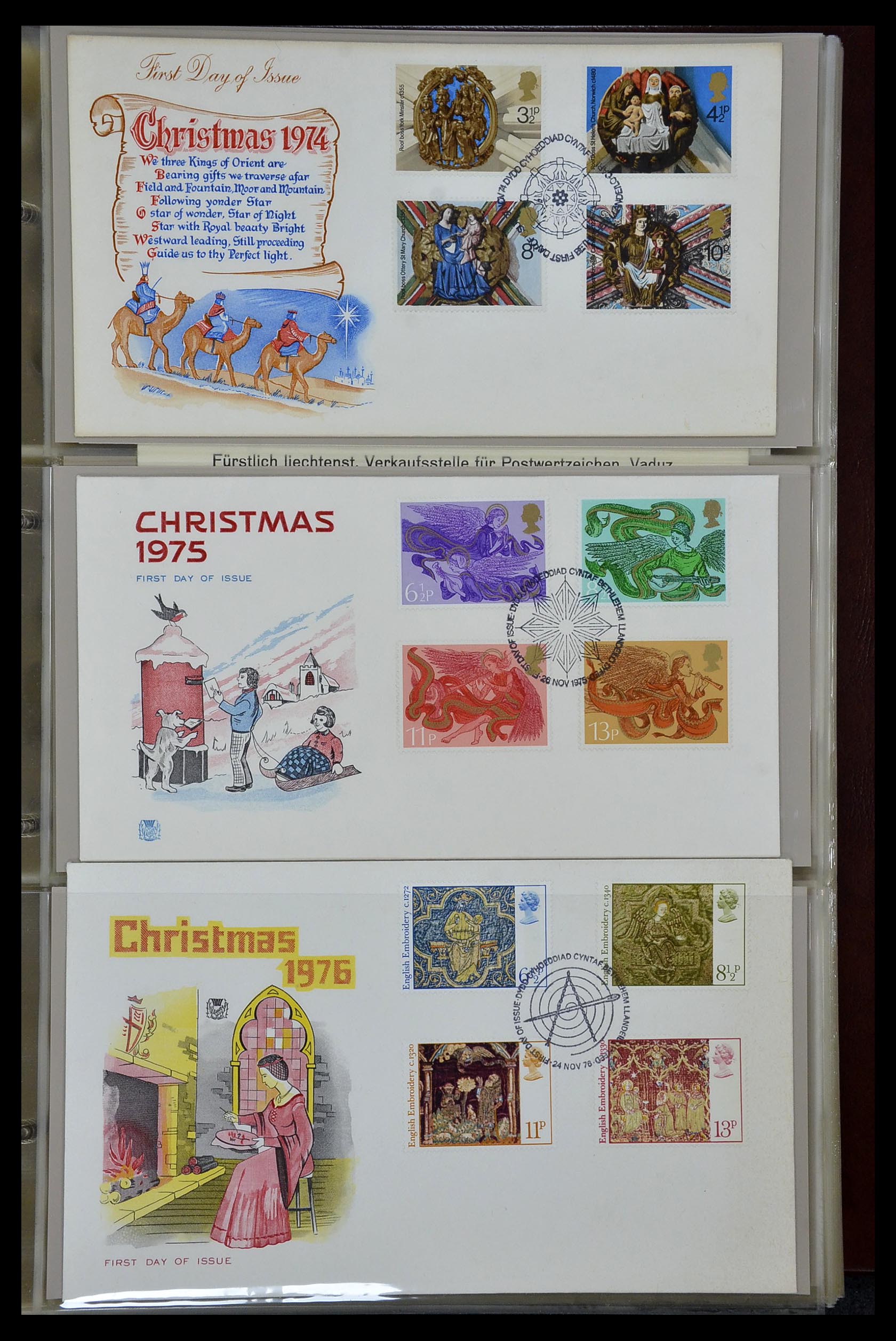 34956 054 - Postzegelverzameling 34956 Wereld brieven/FDC's 1880-1980.