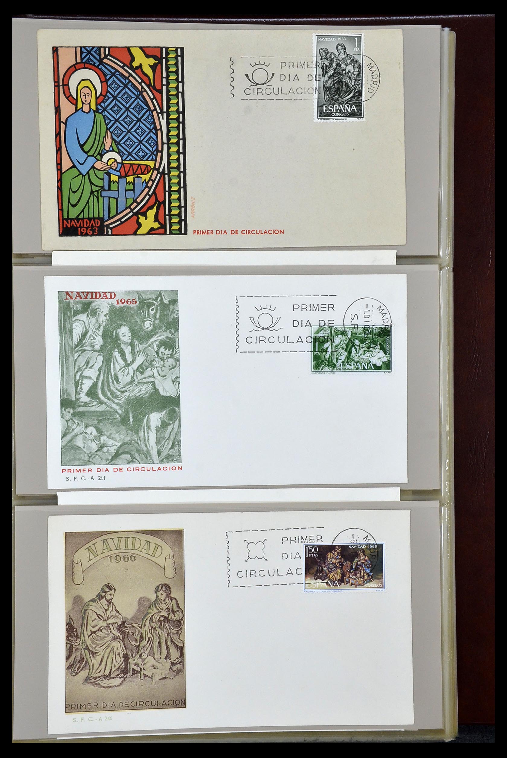 34956 060 - Postzegelverzameling 34956 Wereld brieven/FDC's 1880-1980.