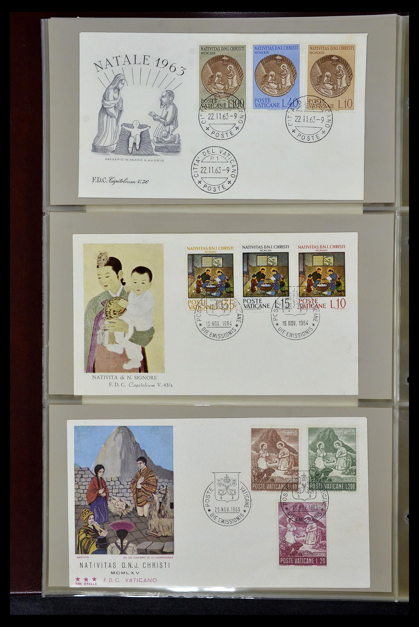 34956 063 - Postzegelverzameling 34956 Wereld brieven/FDC's 1880-1980.