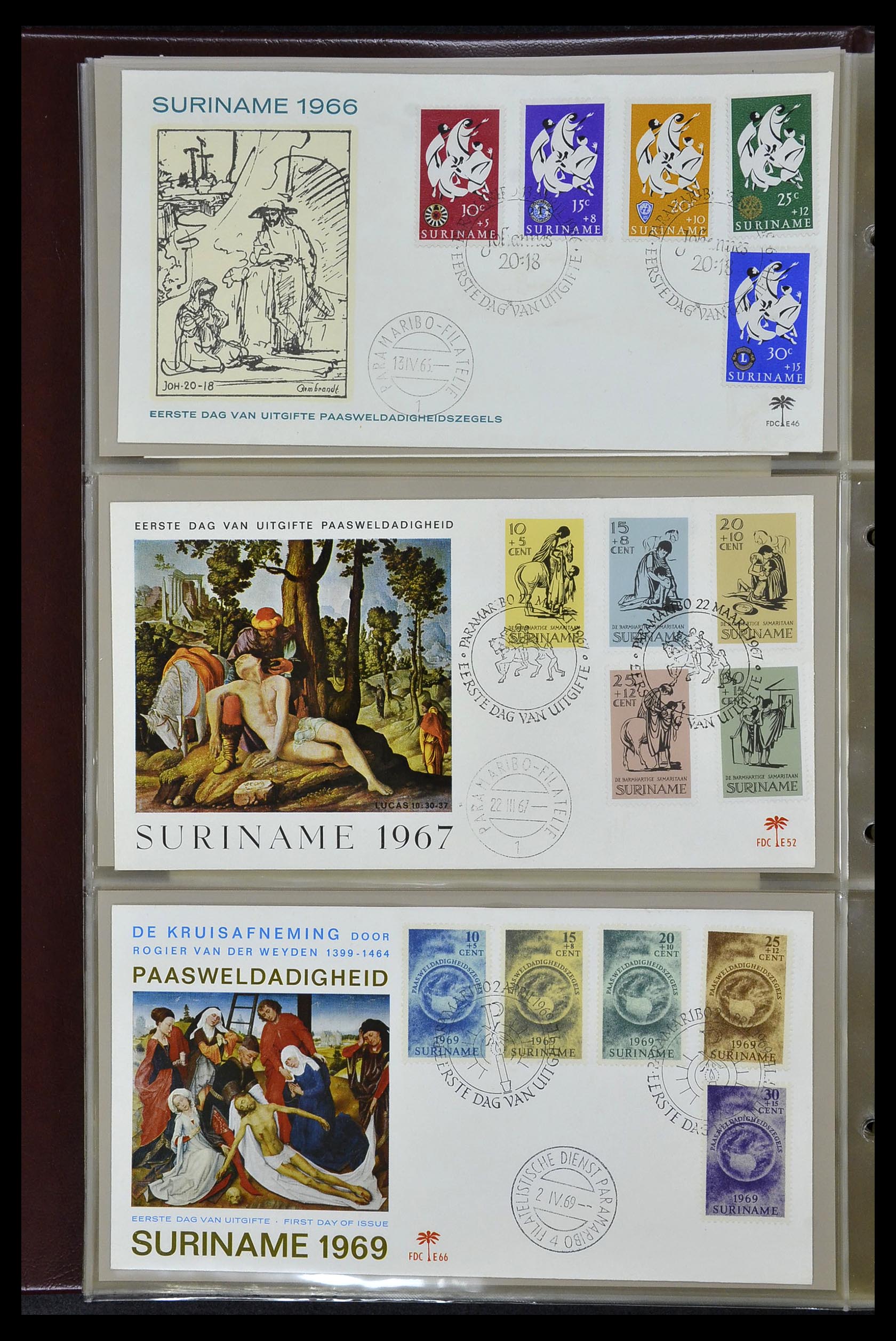34956 065 - Postzegelverzameling 34956 Wereld brieven/FDC's 1880-1980.