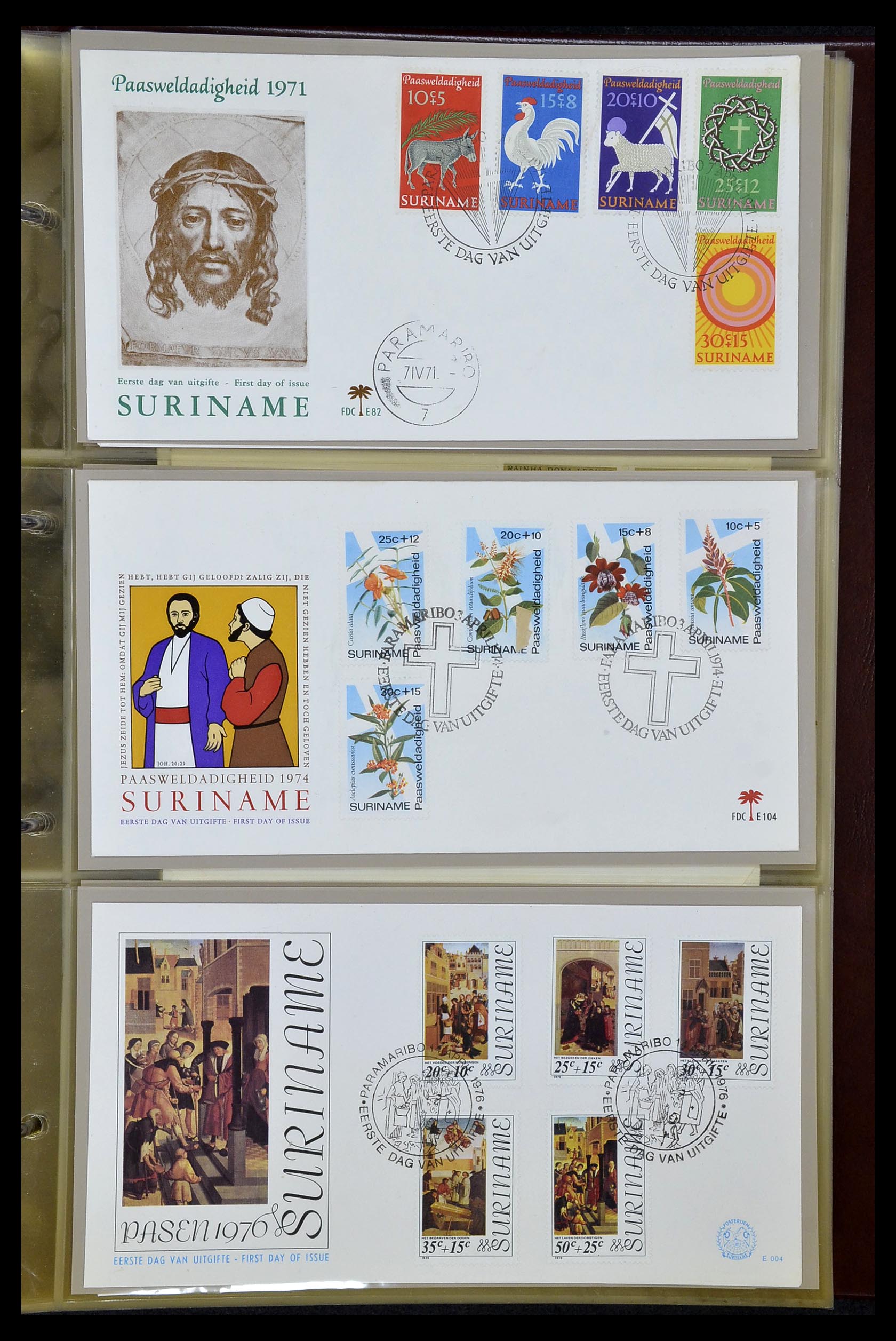 34956 066 - Postzegelverzameling 34956 Wereld brieven/FDC's 1880-1980.