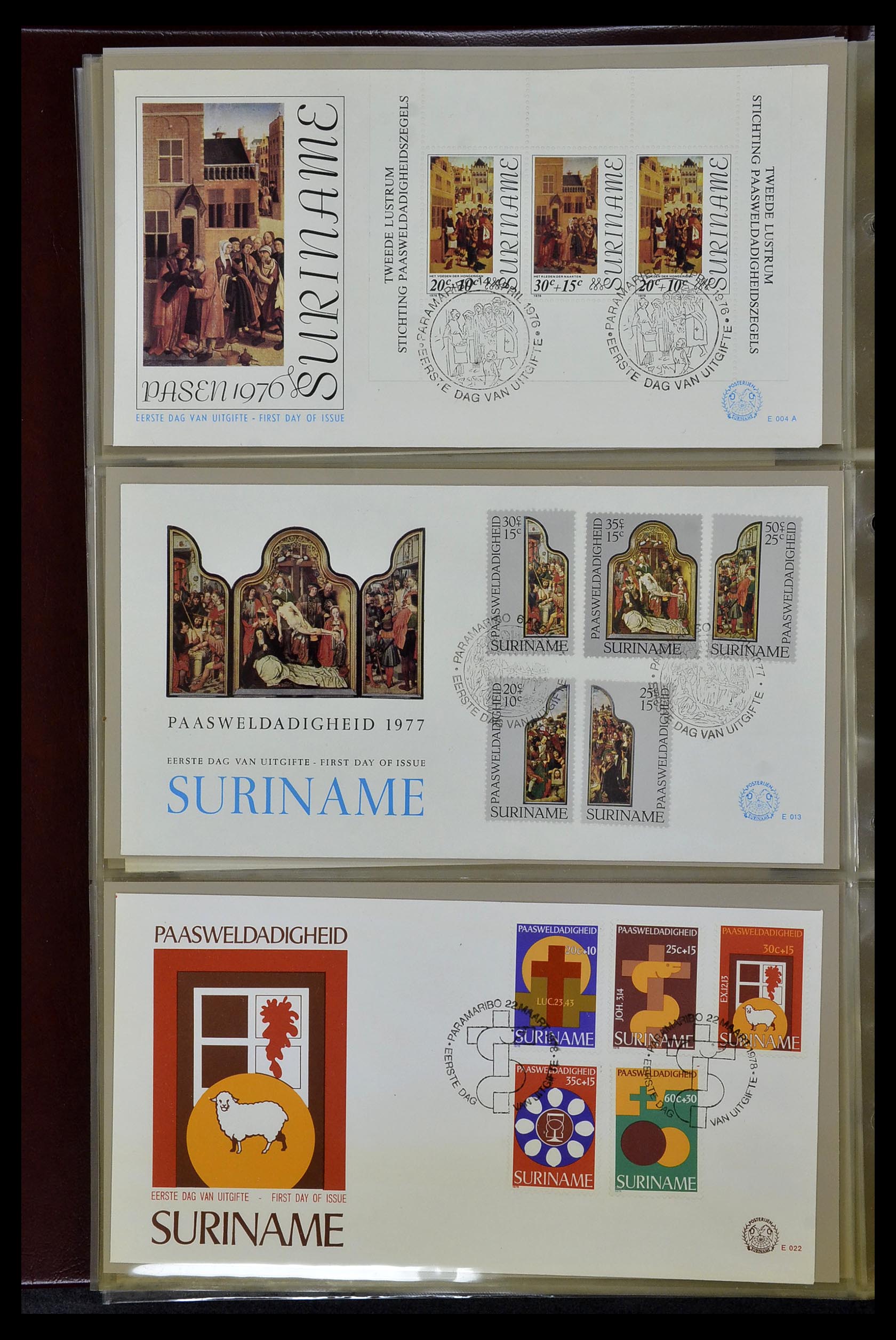 34956 067 - Postzegelverzameling 34956 Wereld brieven/FDC's 1880-1980.