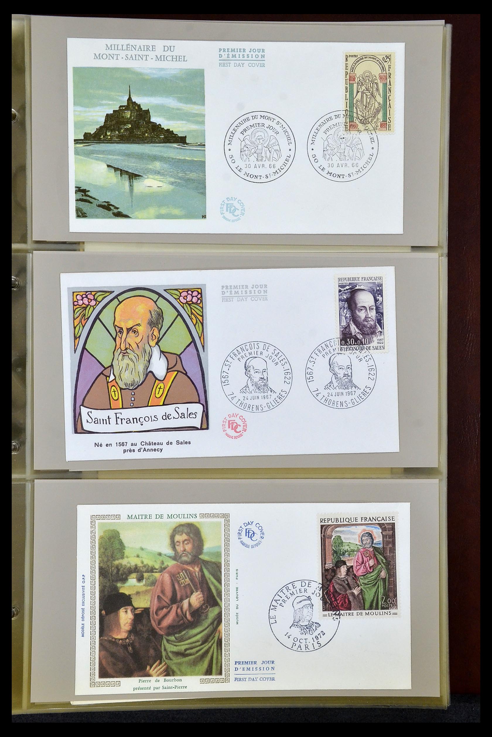 34956 074 - Postzegelverzameling 34956 Wereld brieven/FDC's 1880-1980.